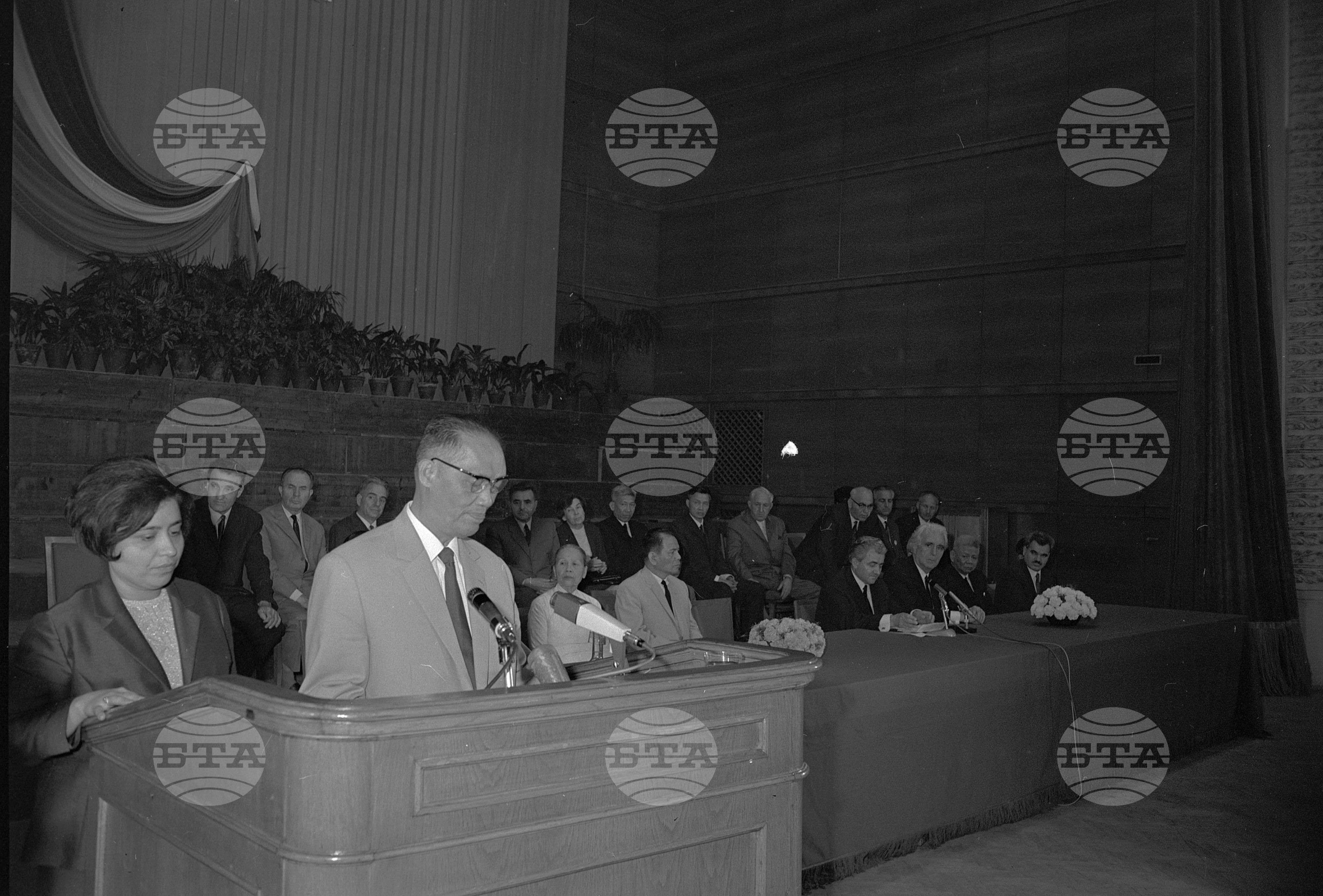 Митинг за Виетнам по случай посещението на виетнамската делегация