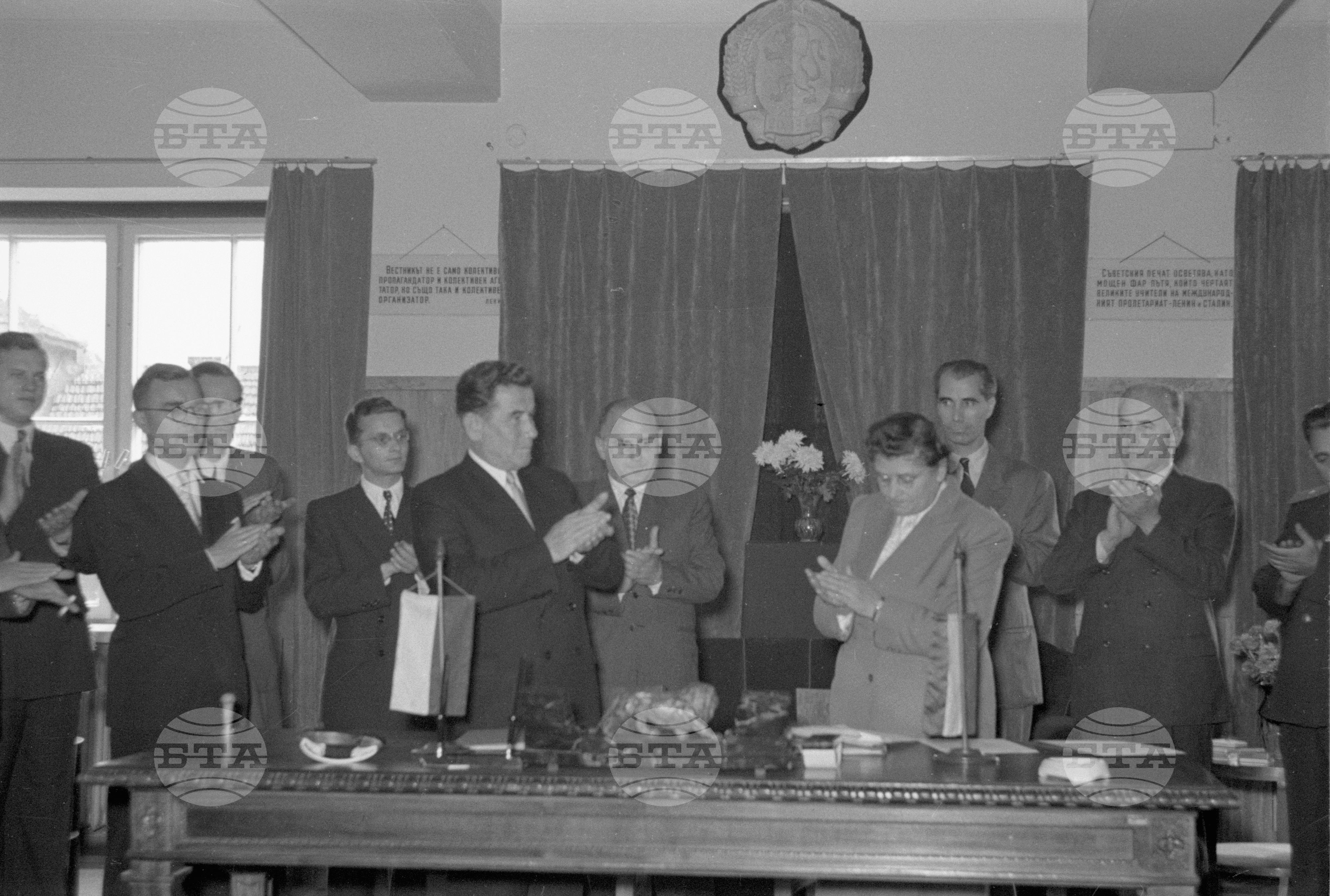 Подписване на Спогодба за телеграфните, телефонните и радиосъобщенията между Народна република България и Народна република Полша - 1953 година
