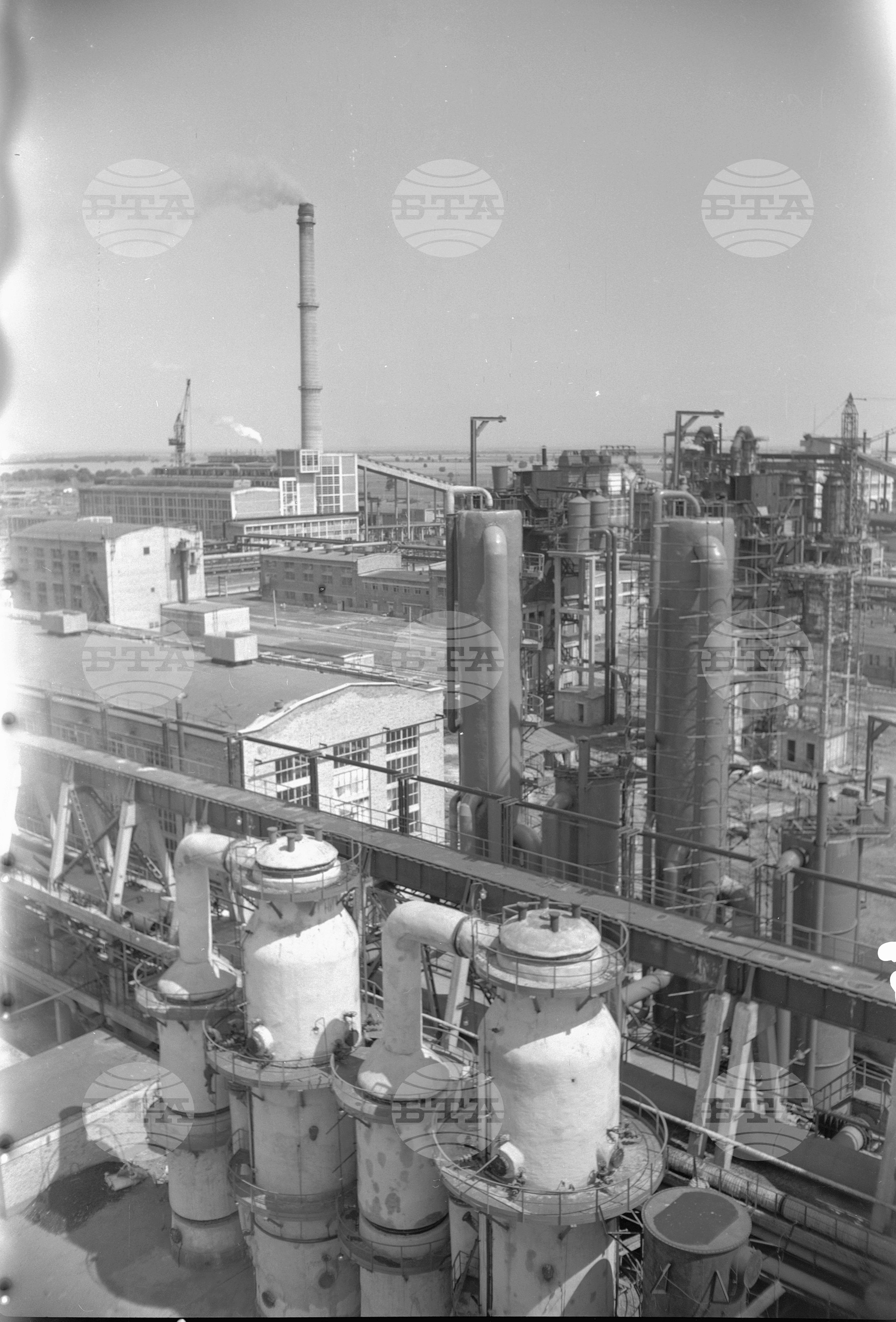Азотно-торовият завод край Стара Загора