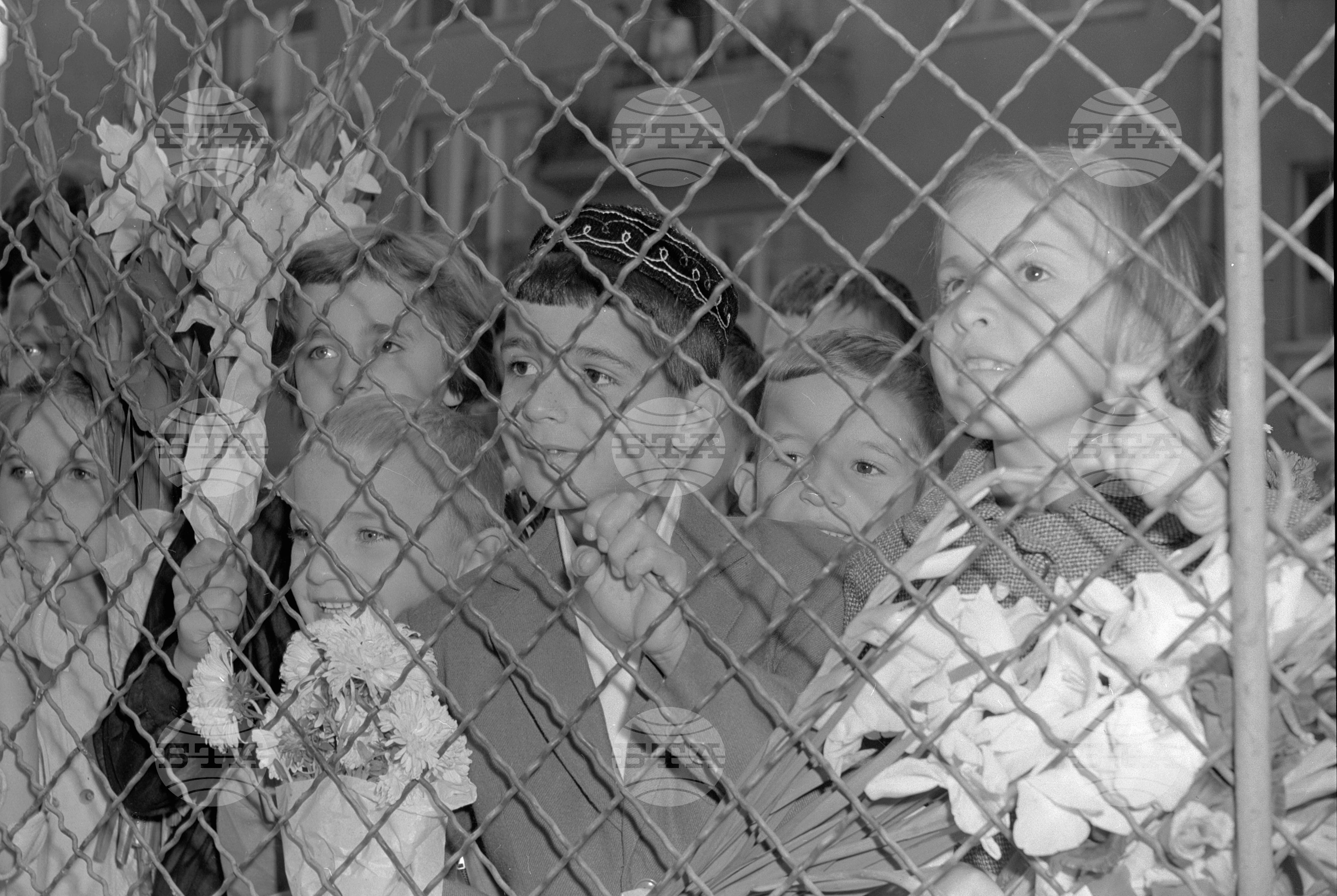 Откриване на новата учебна 1961-1962 година в Софийските учебни заведения