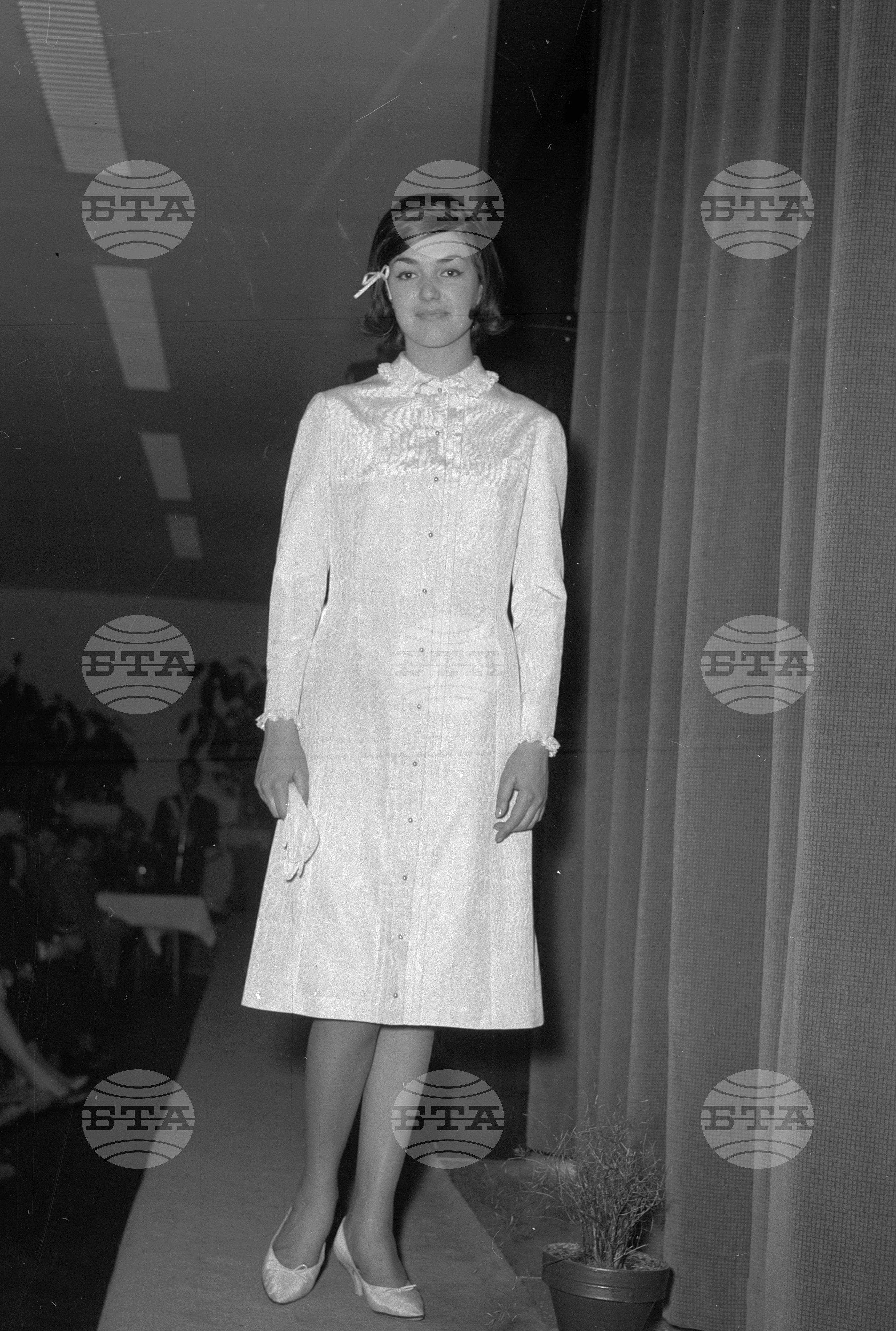 Представяне на презентация на Конгреса на модата във Варшава - 1963