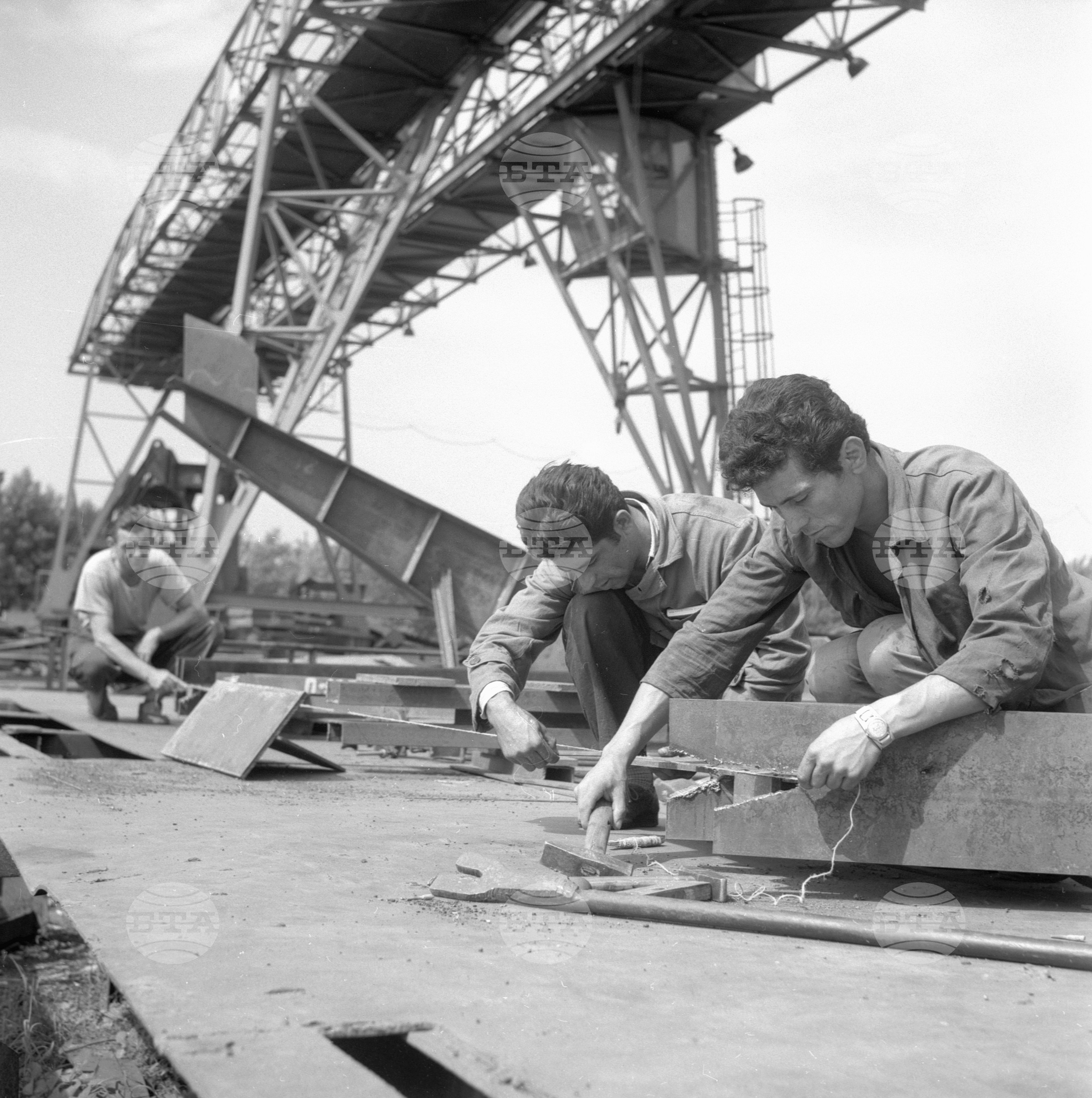 Корабостроителен завод - Русе - 1963