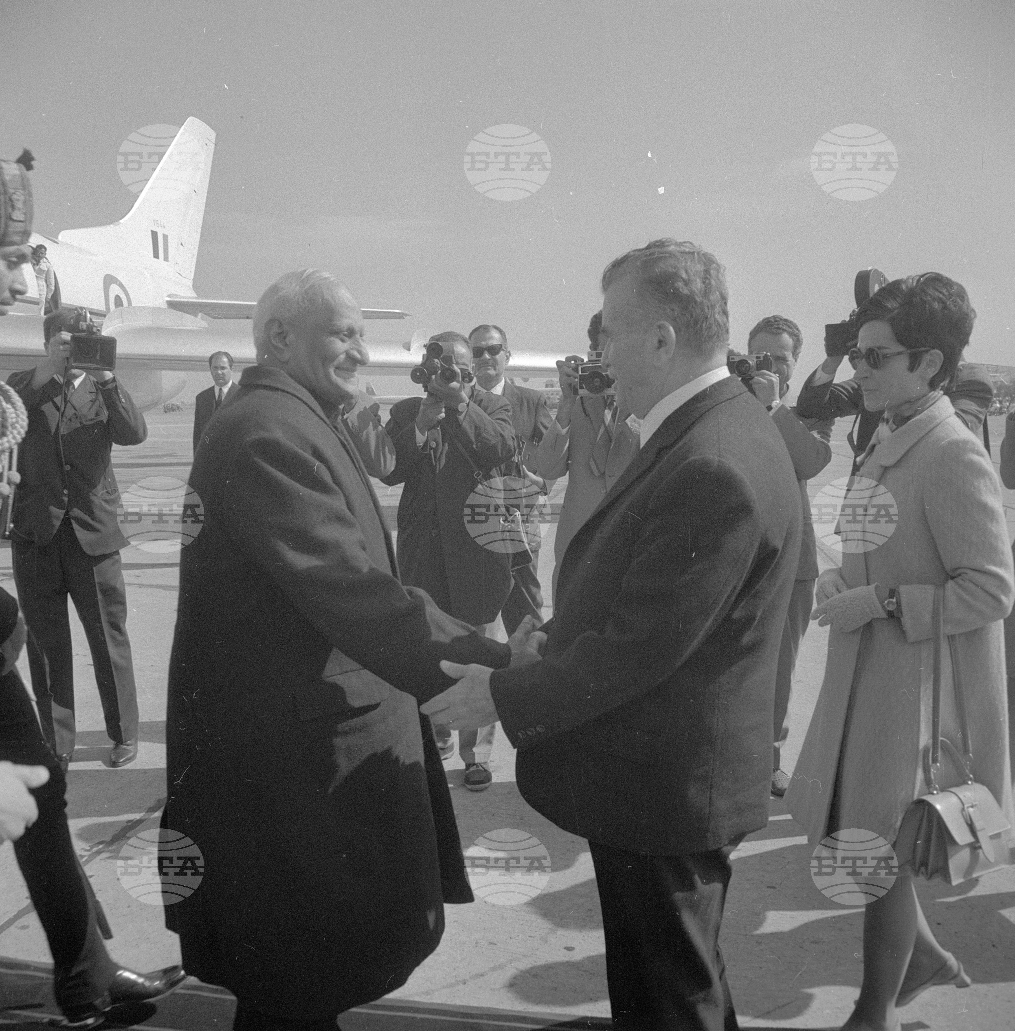 Индийският президент Варахагири Венката Гири на посещение в България - част 1