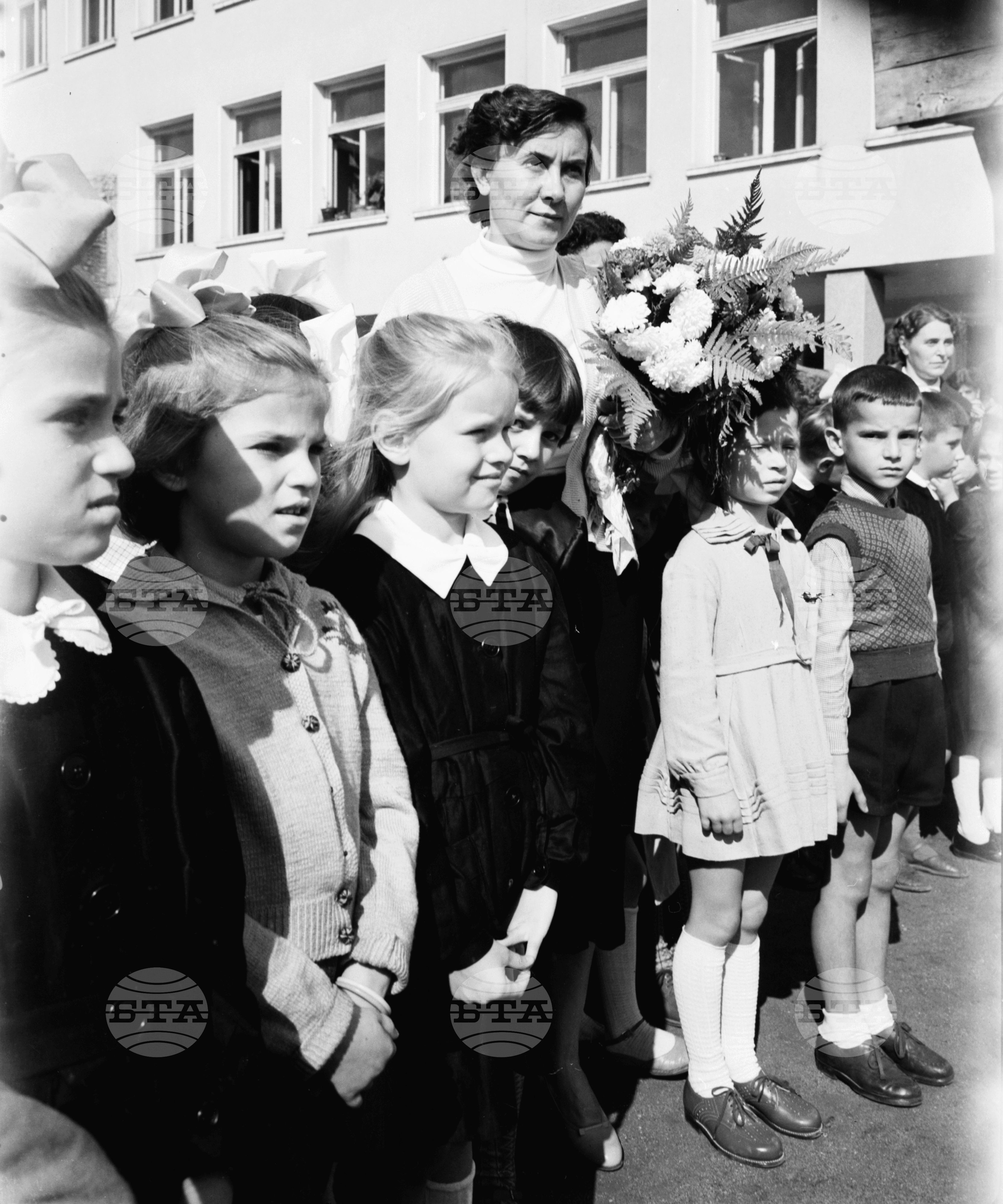 Откриване на новата учебна година - 1958/59 година в София