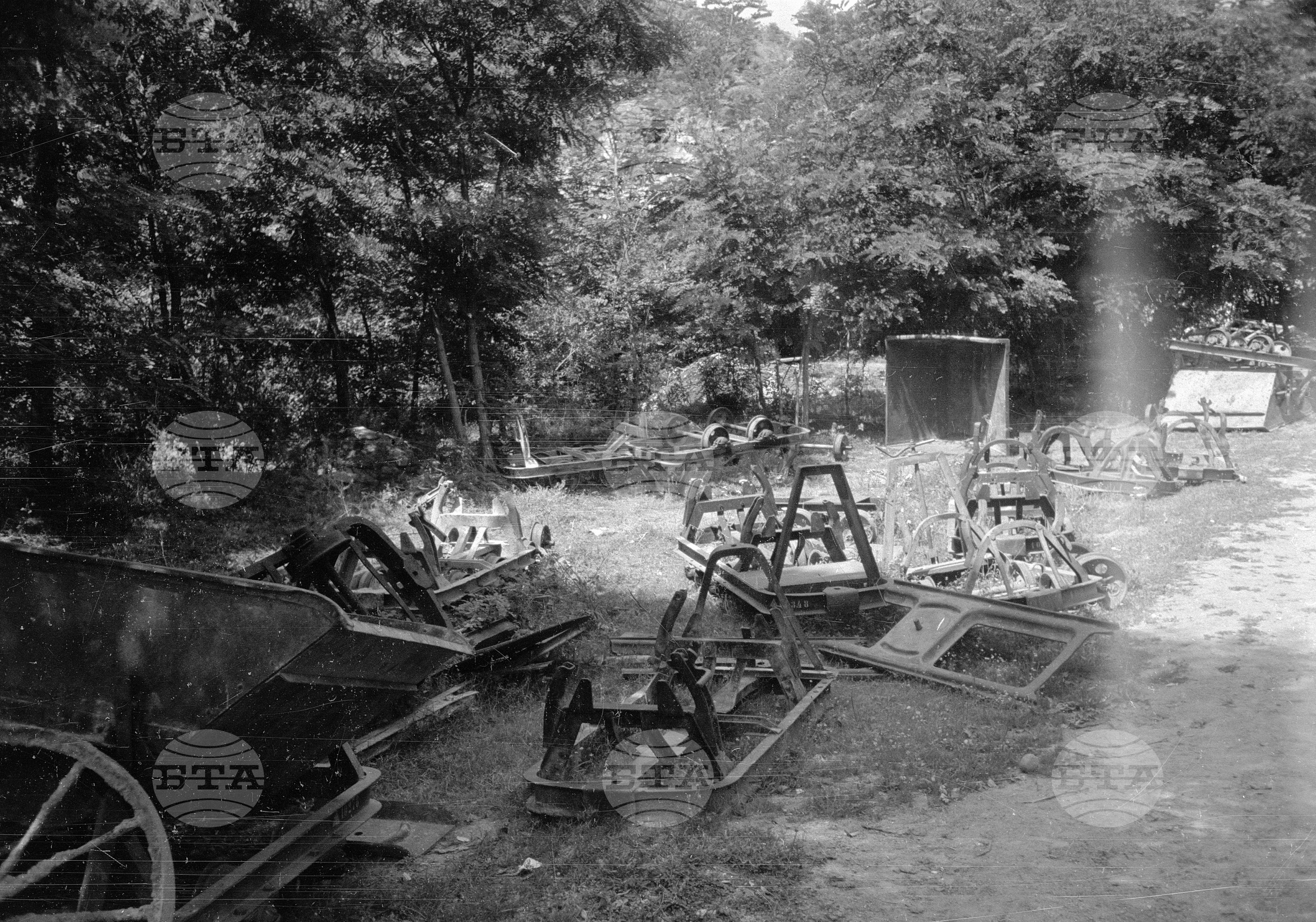 Язовир "Сталин" - снимки от изграждането му през 1952 година