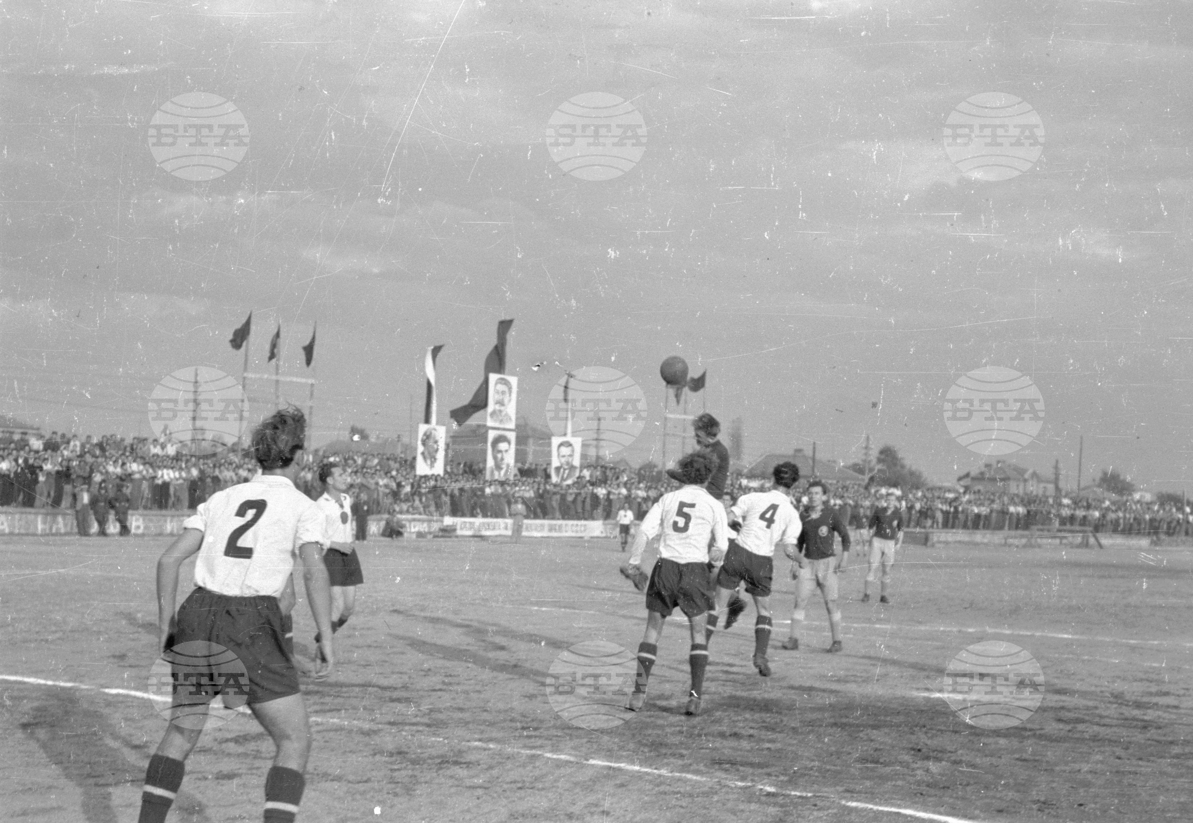 Чехословашки футболен отбор в Пловдив, 1951