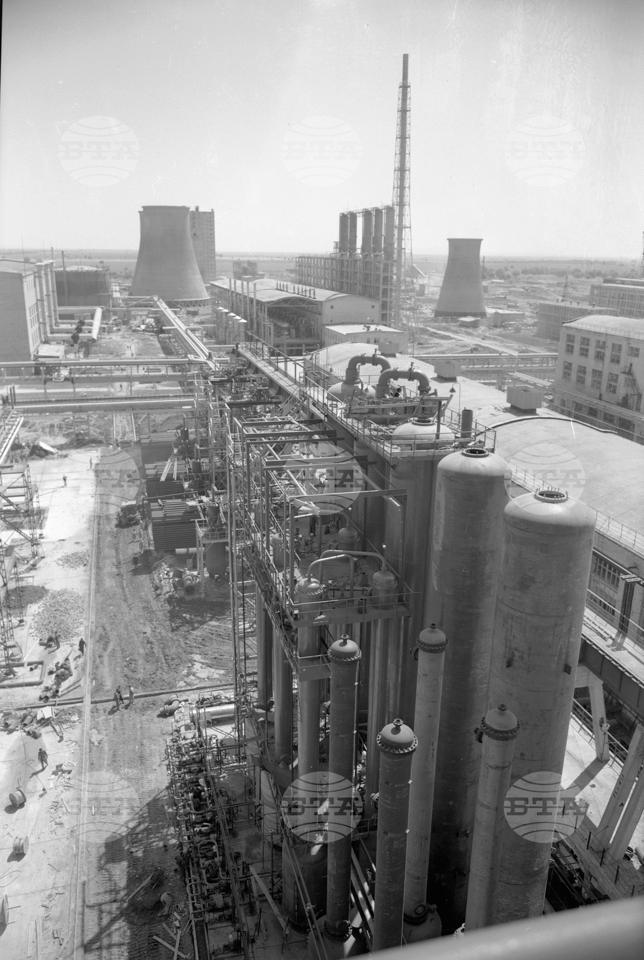 Азотно-торов завод край Стара Загора-1963