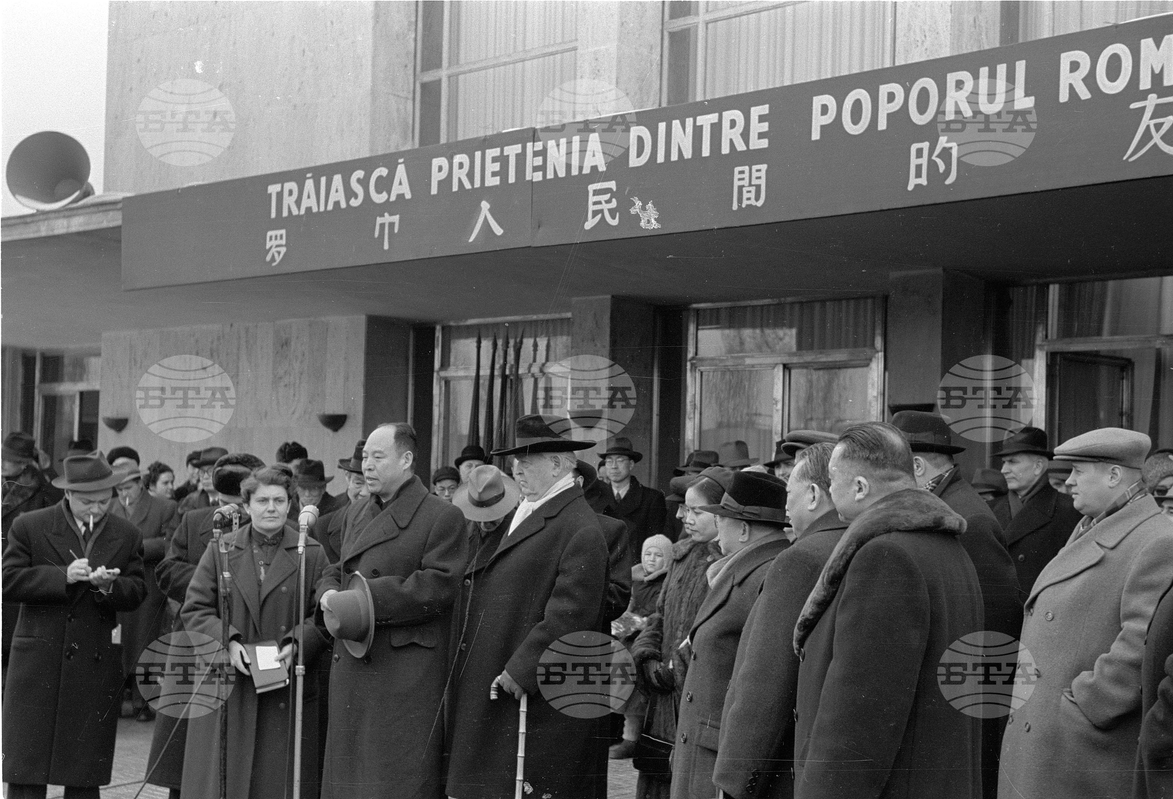 Посрещането на делегацията на Общокитайското събрание на народните представители