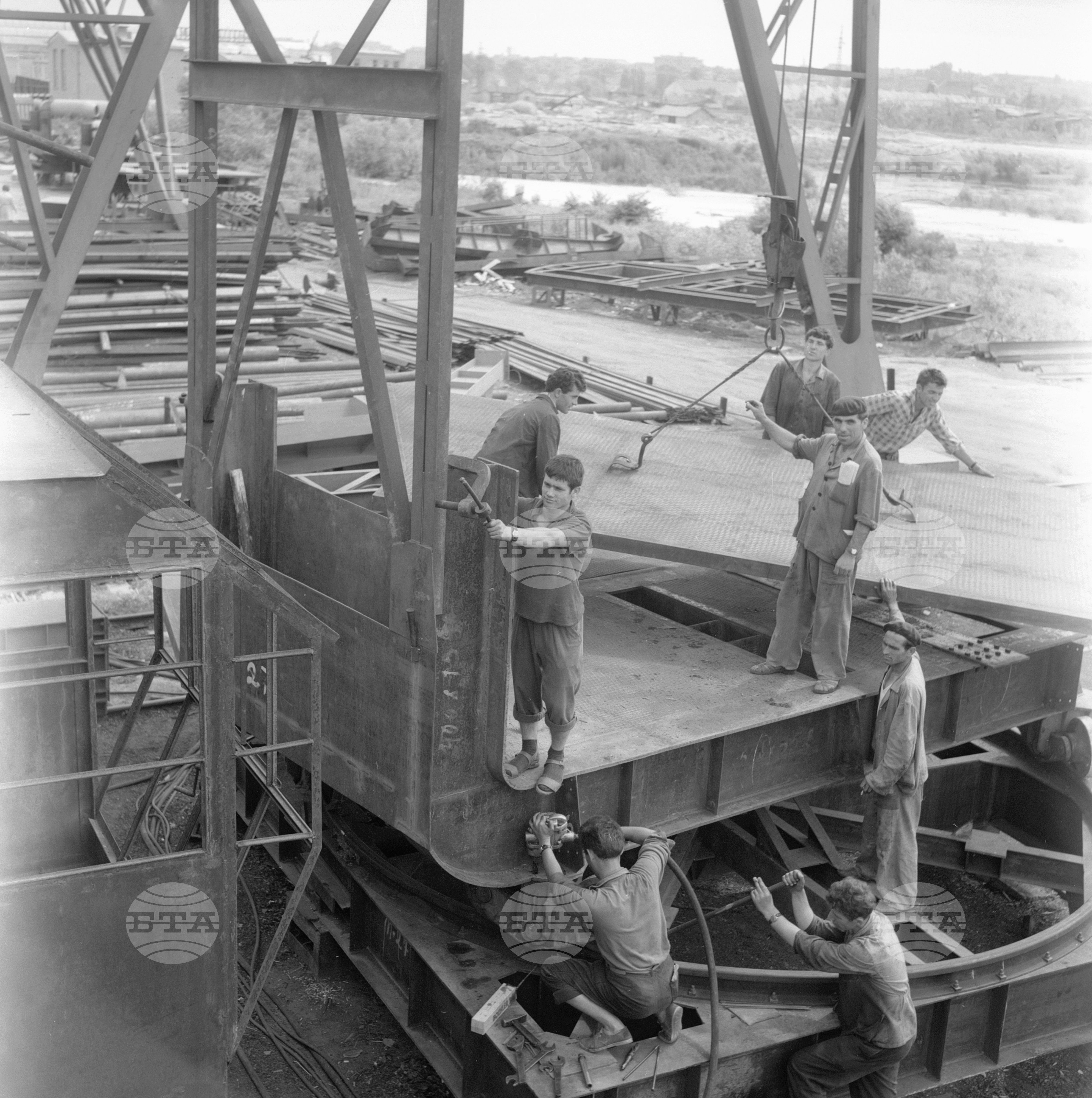 Корабостроителен завод - Русе - 1963