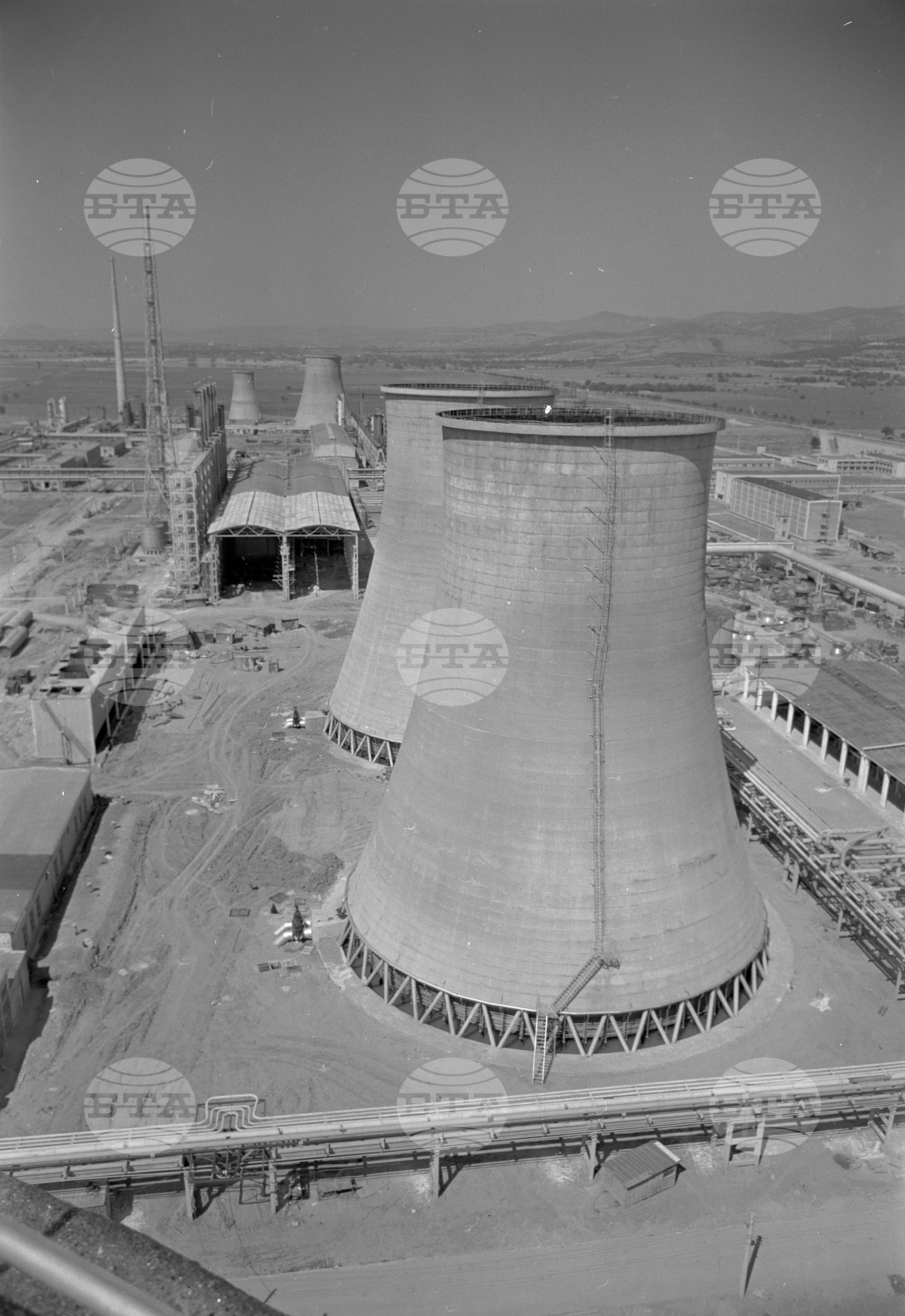 Азотно-торов завод край Стара Загора-1963