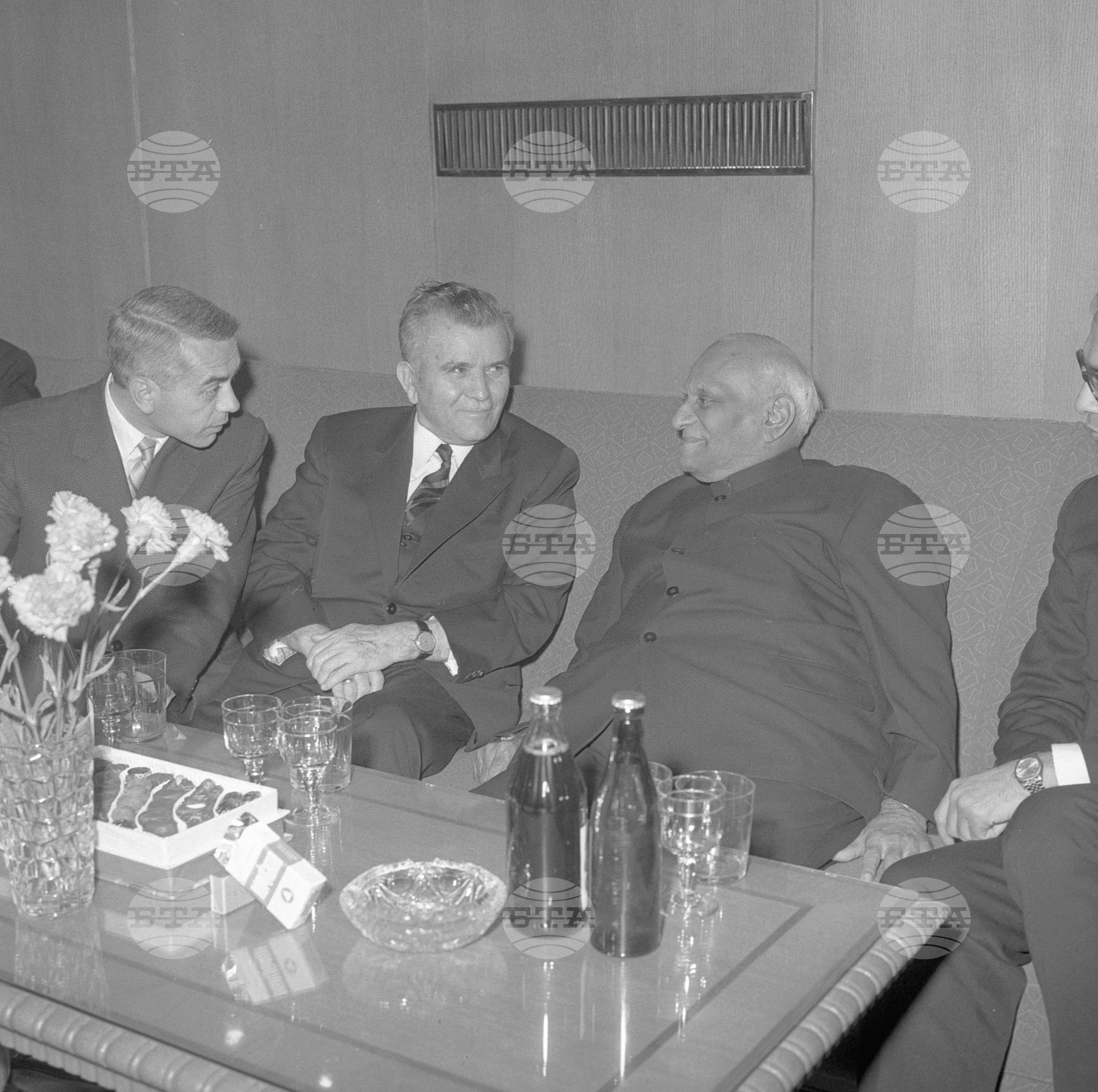Индийският президент Варахагири Венката Гири на посещение в България - част 1