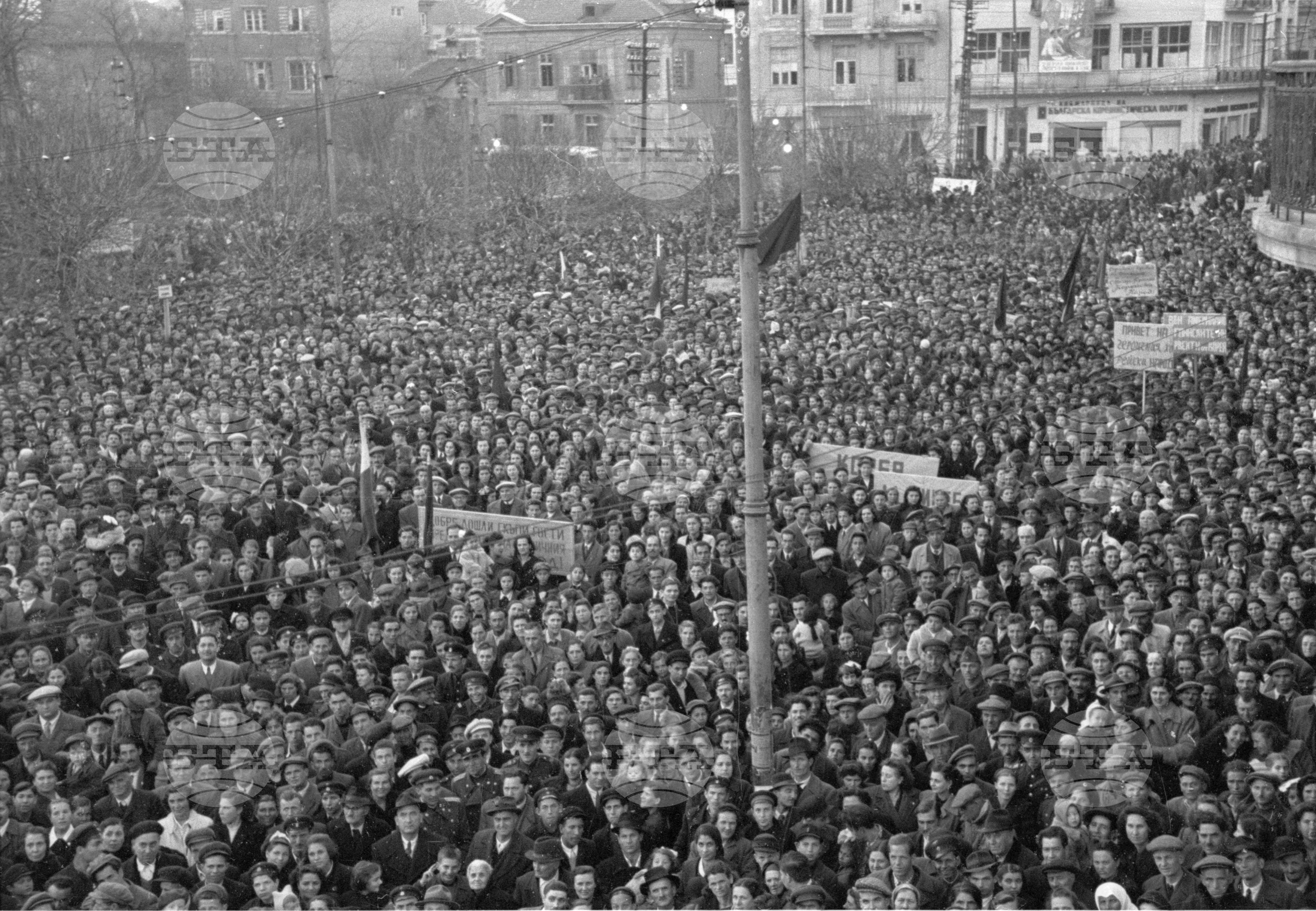 Митинг в подкрепа на корейския народ, 1951