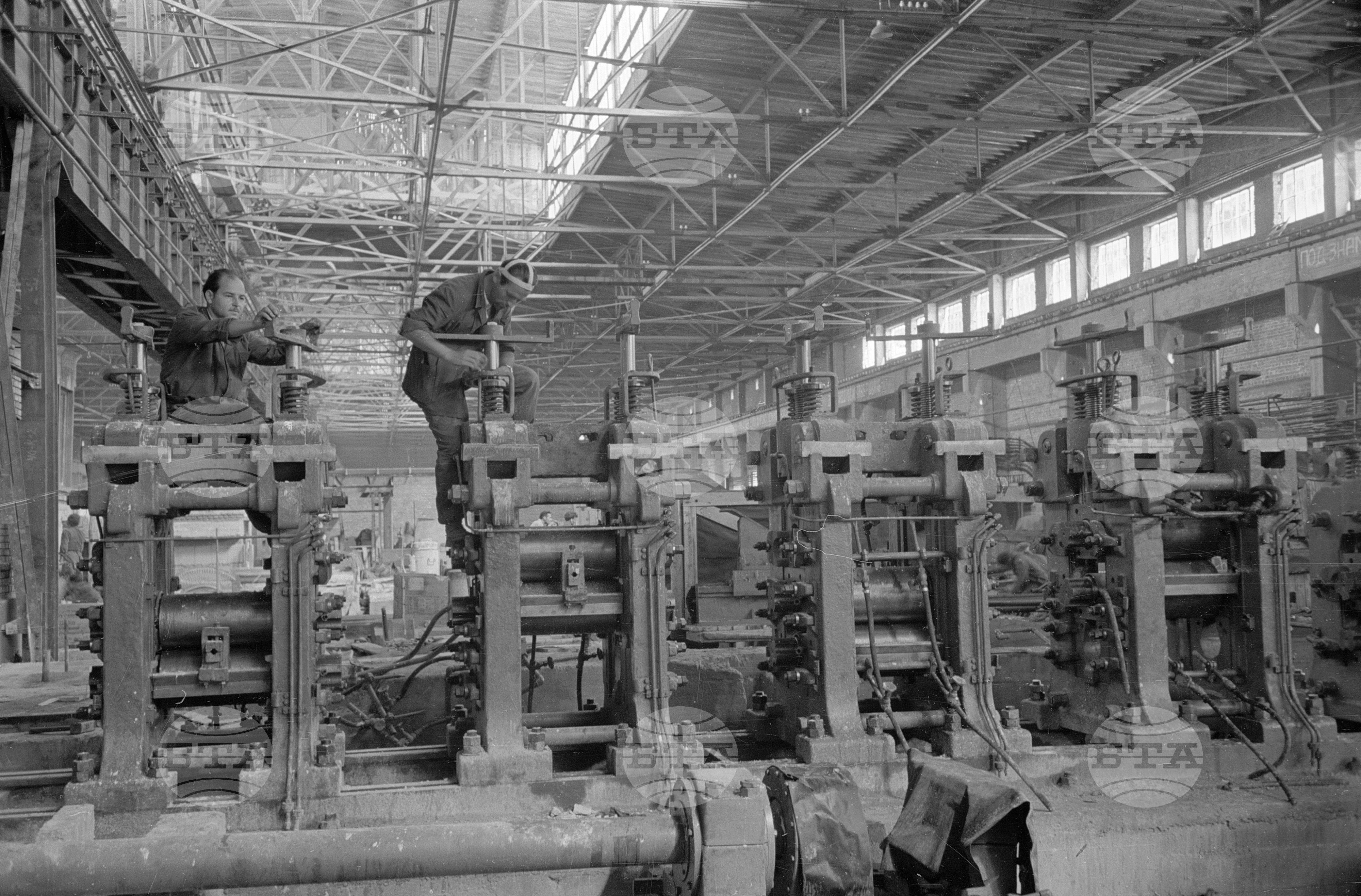 Държавен металургичен завод „Ленин“ - 1953 година - строеж