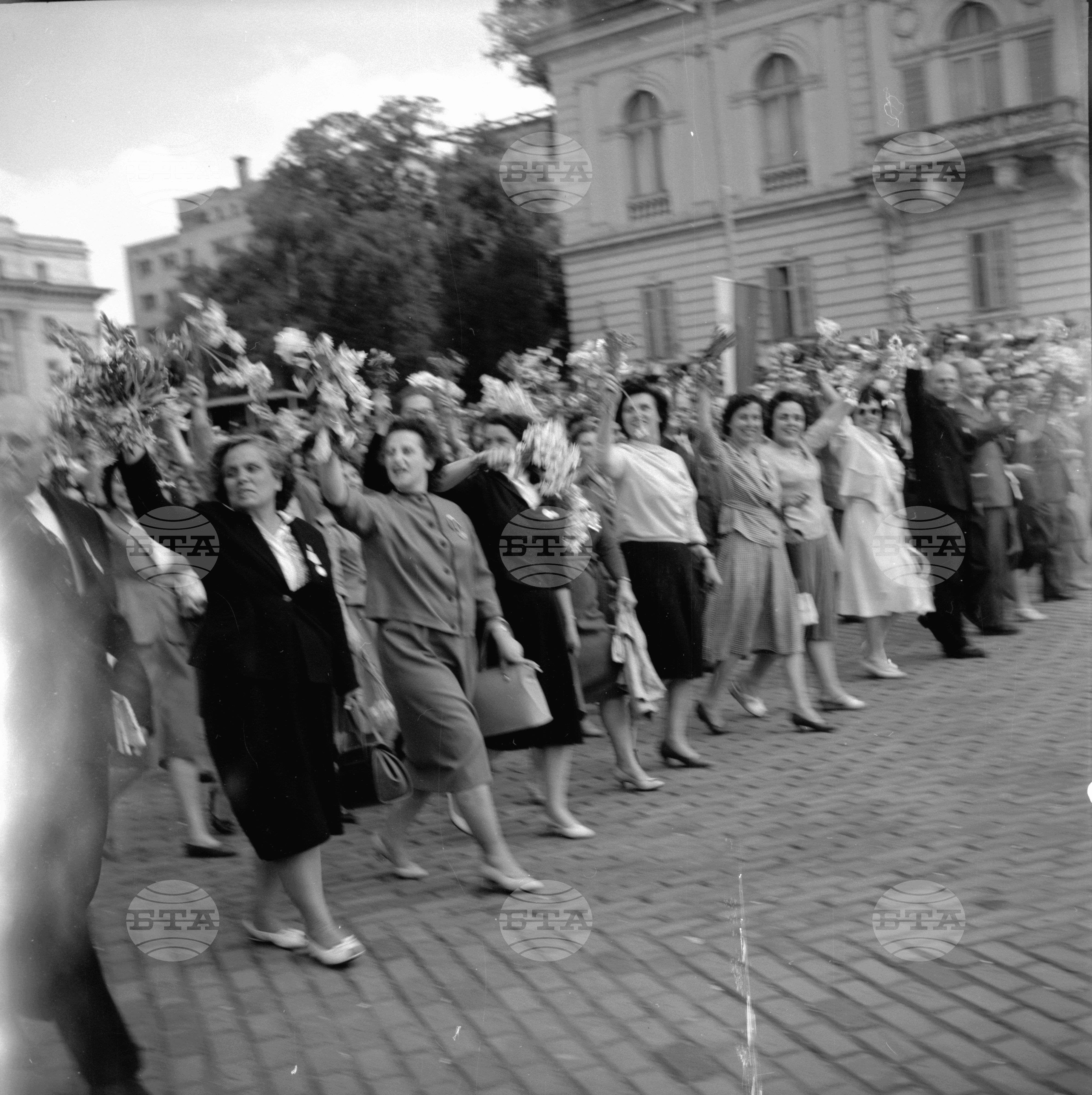 Манифестация на учащите се по случай Деня на славянската писменост и култура в София