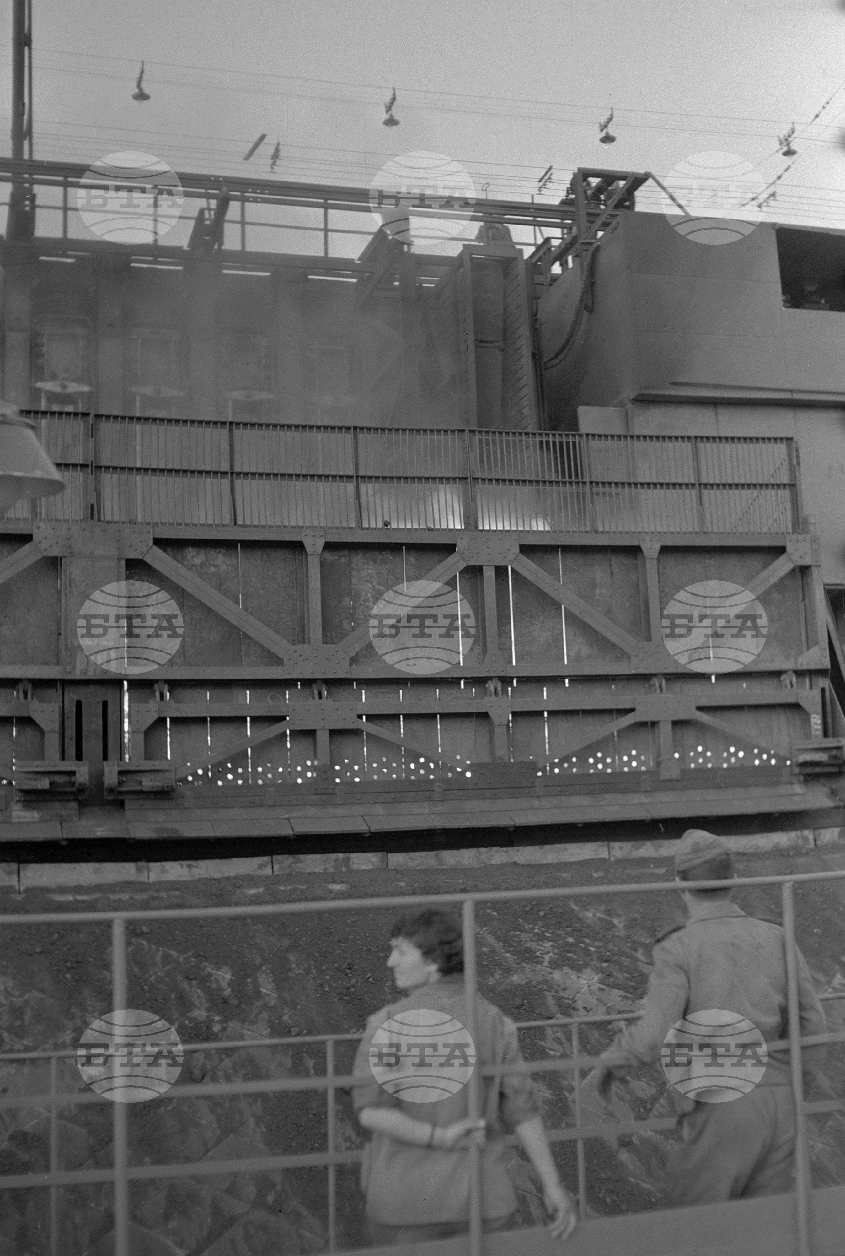Коксохимическия завод 1963 година