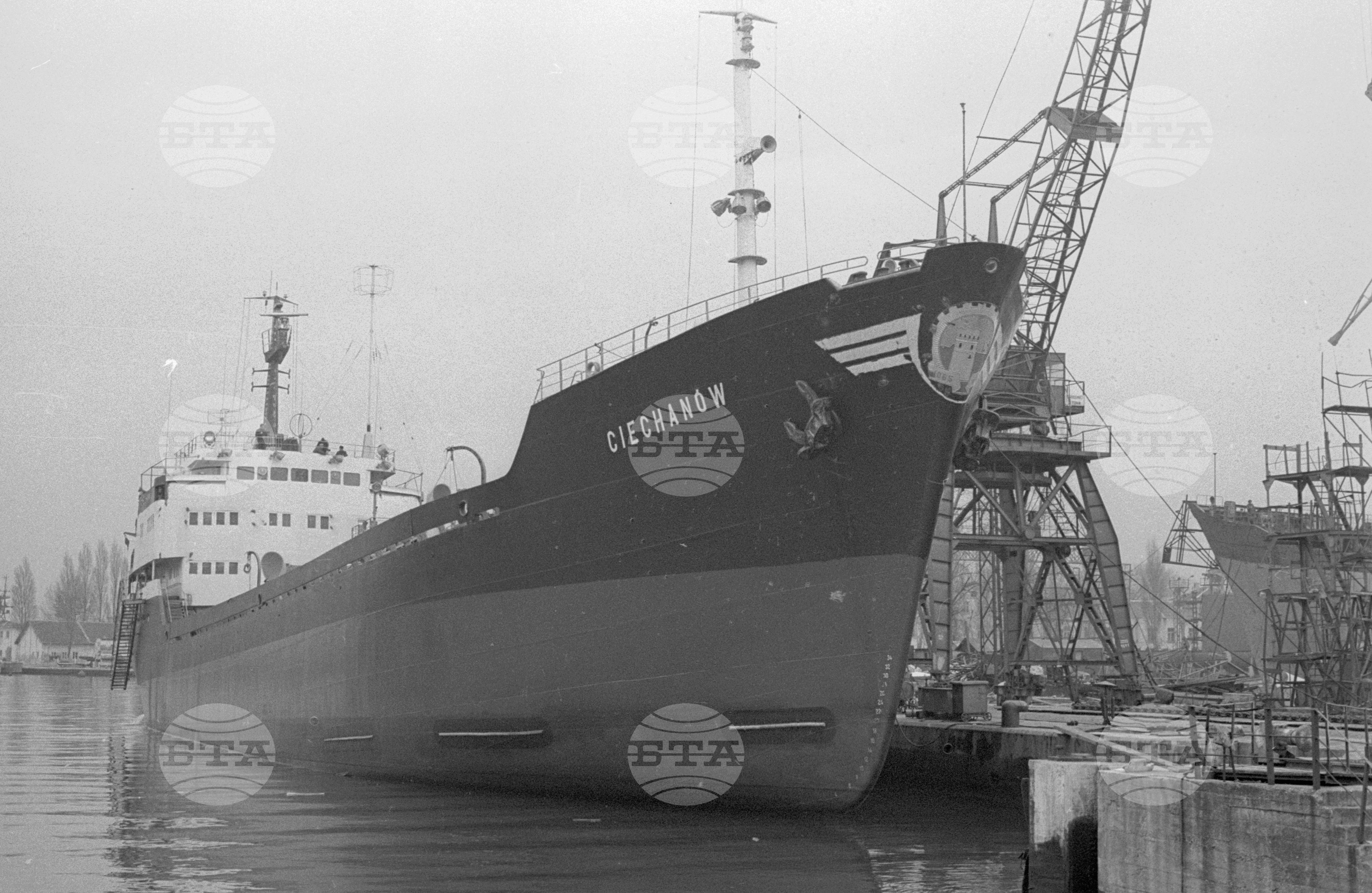 В корабостроителния завод "Георги Димитров" - 1970 година