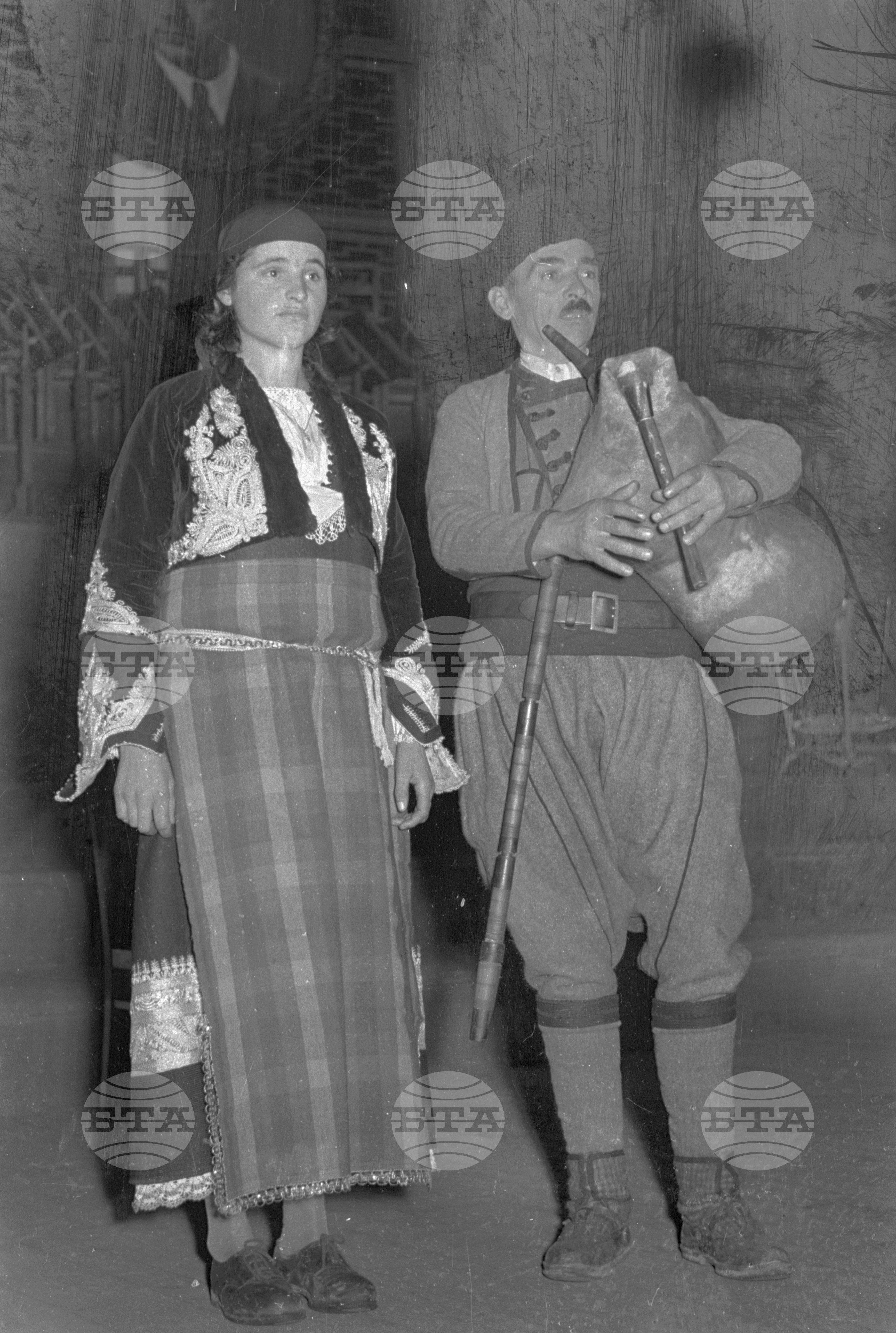 Националния преглед на народни певци и инструменталисти - 1953 година - заключителен спектакъл