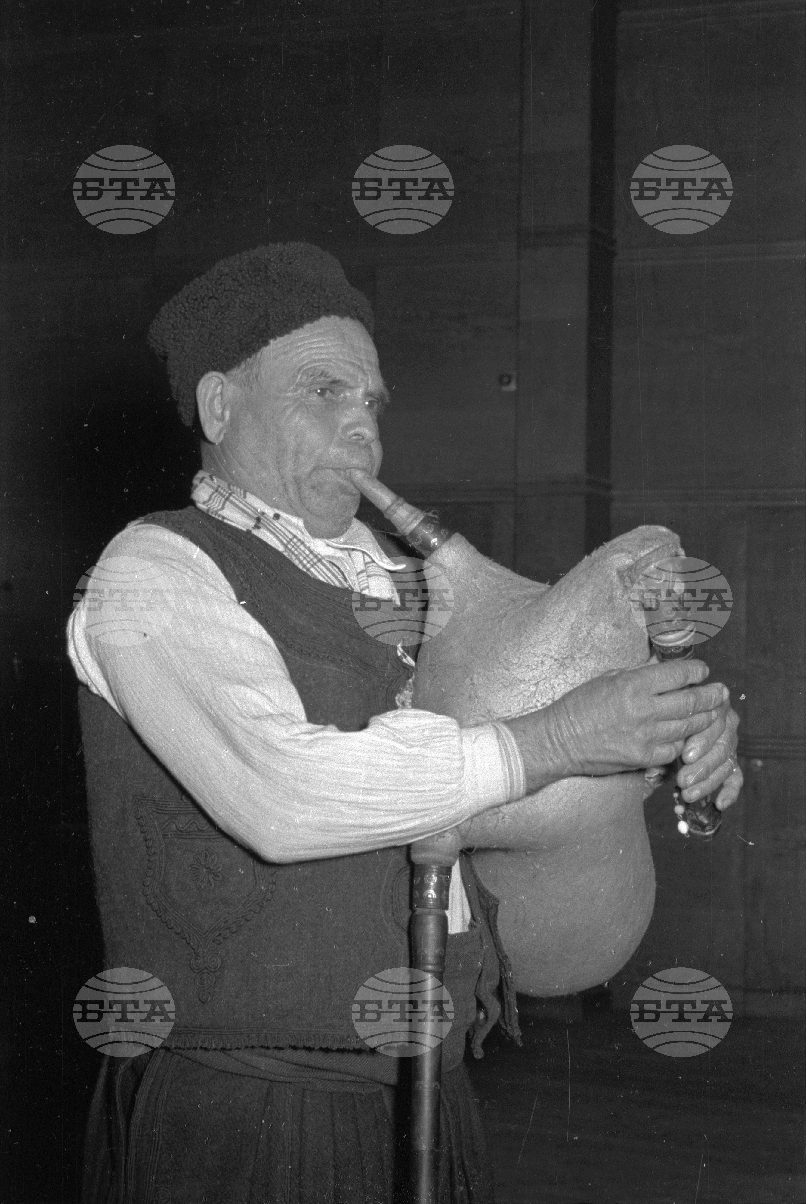 Националния преглед на народни певци и инструменталисти - 1953 година - заключителен спектакъл