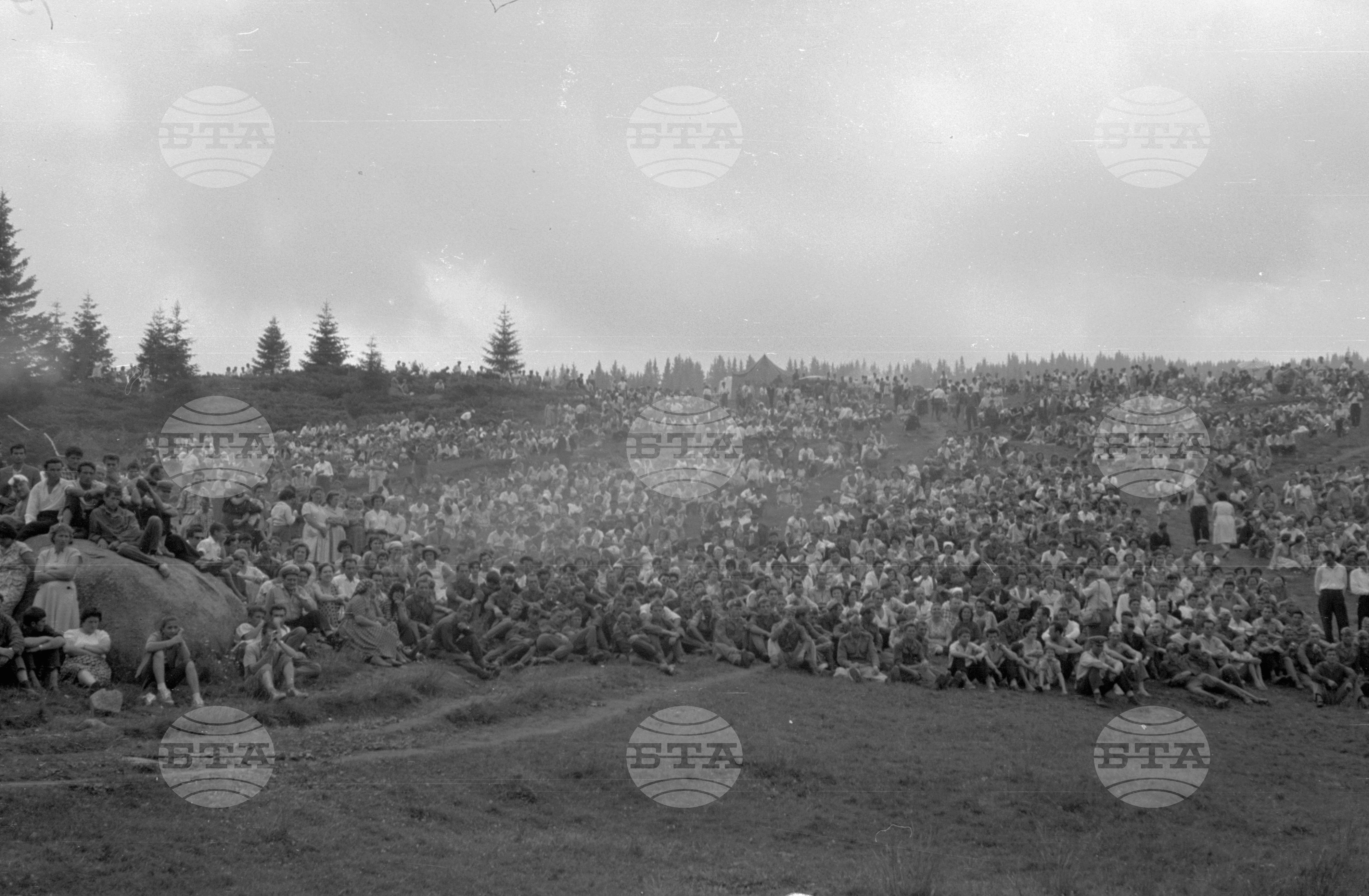 Денят на строителя в Кремиковци 1963 година
