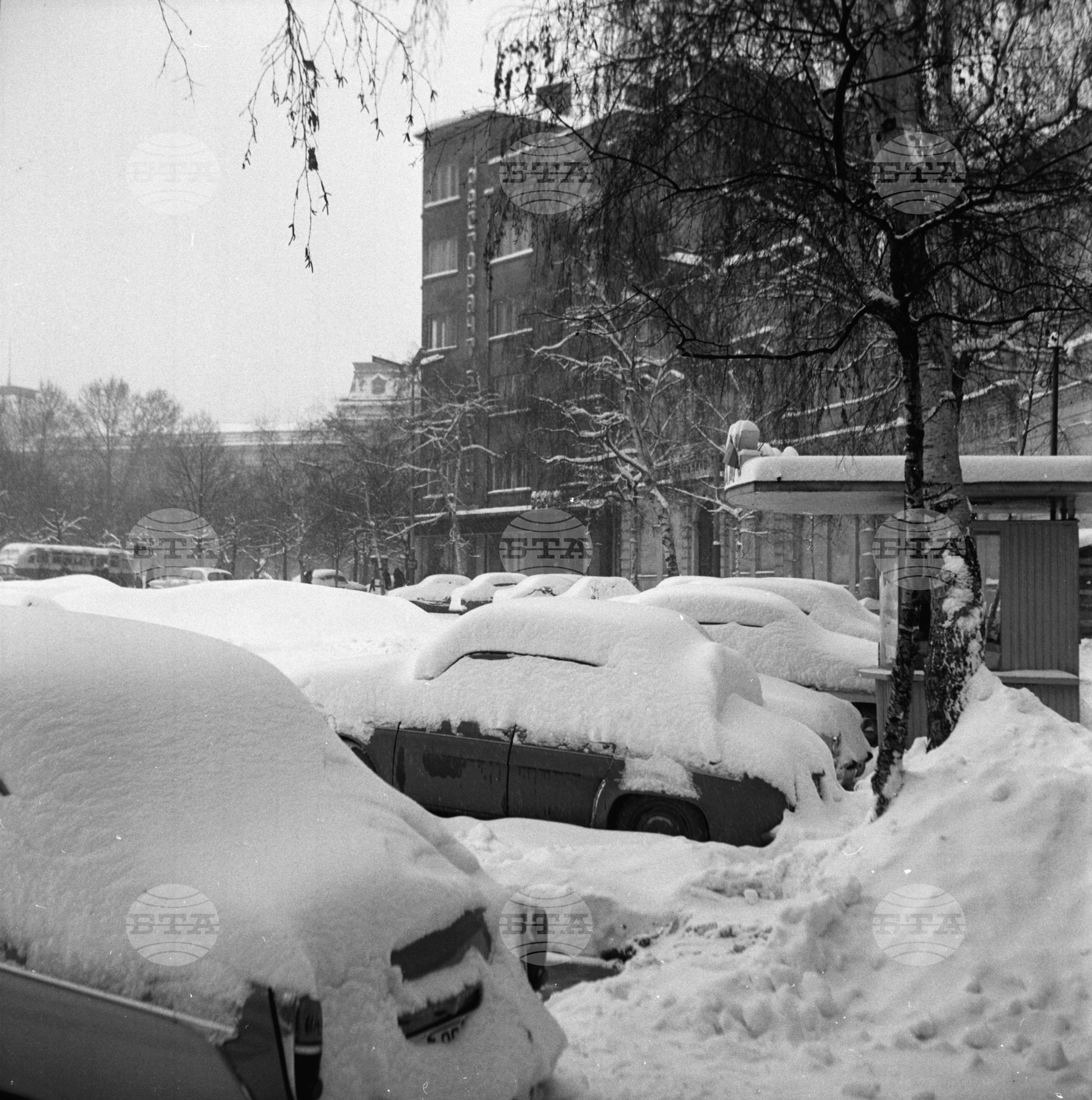 София в прегръдките на зимата - 1962 година