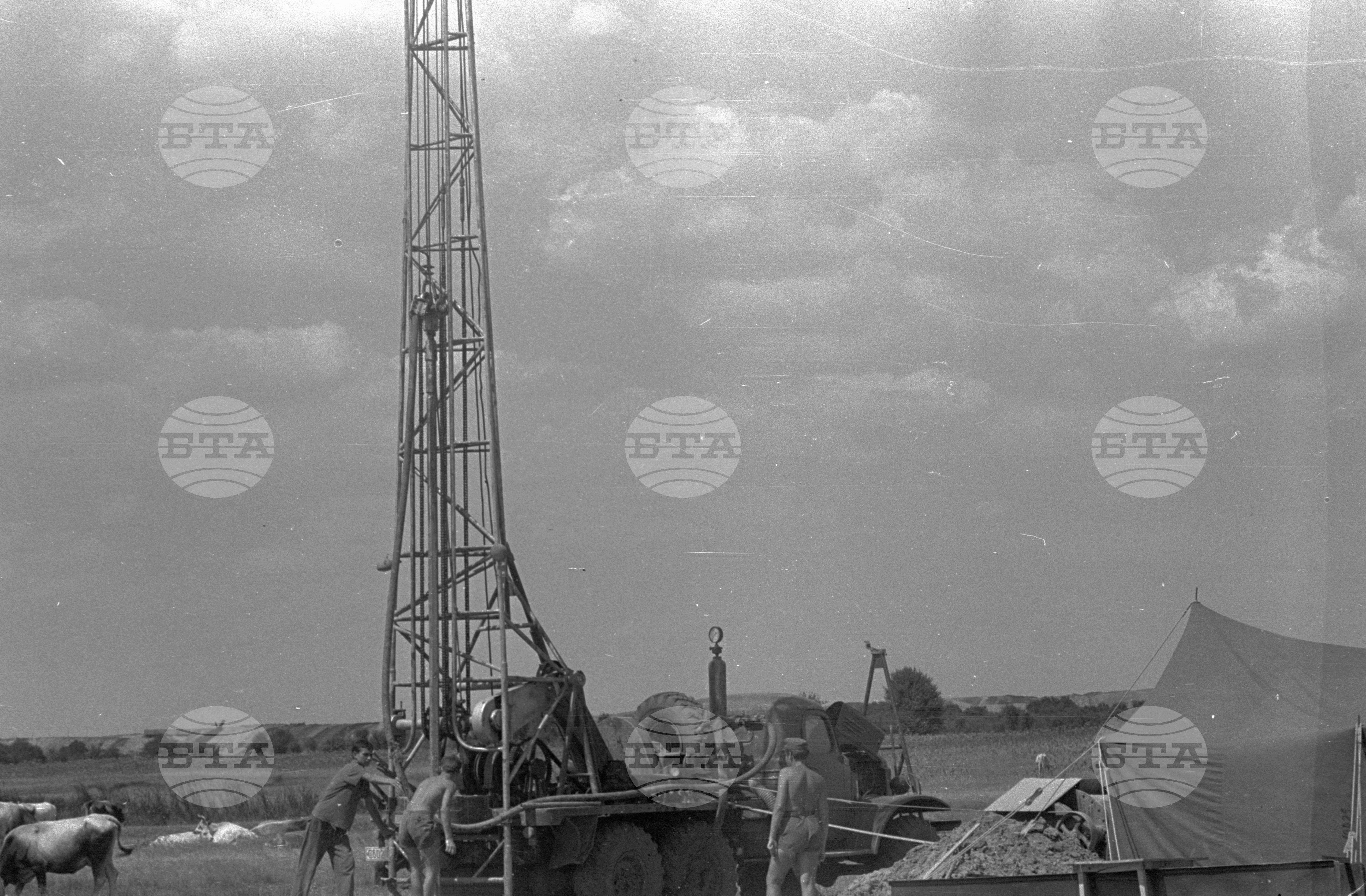 Из Комплекса "Марица Изток" 1963 година