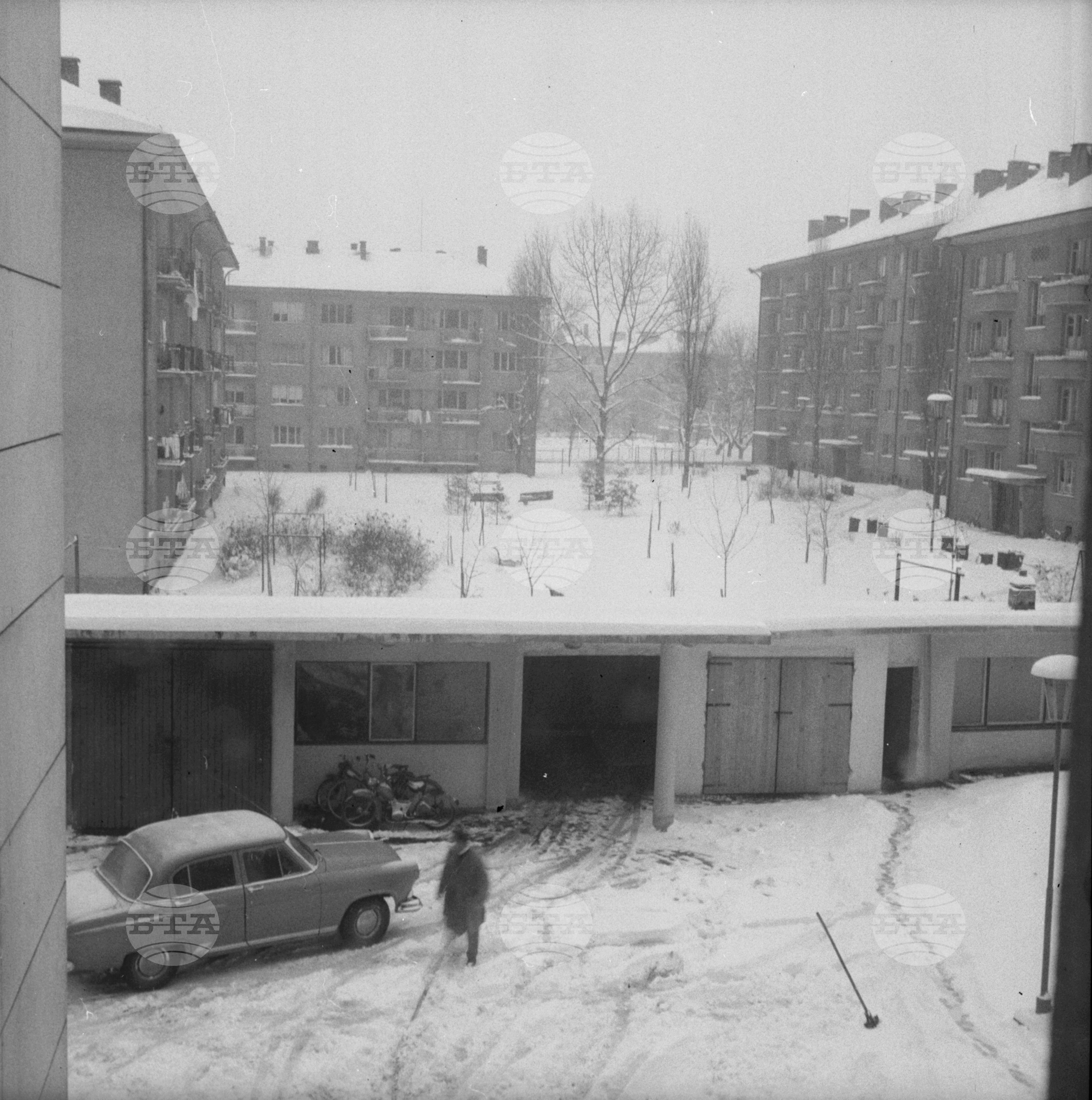 Гаражите на БТА 1962 година