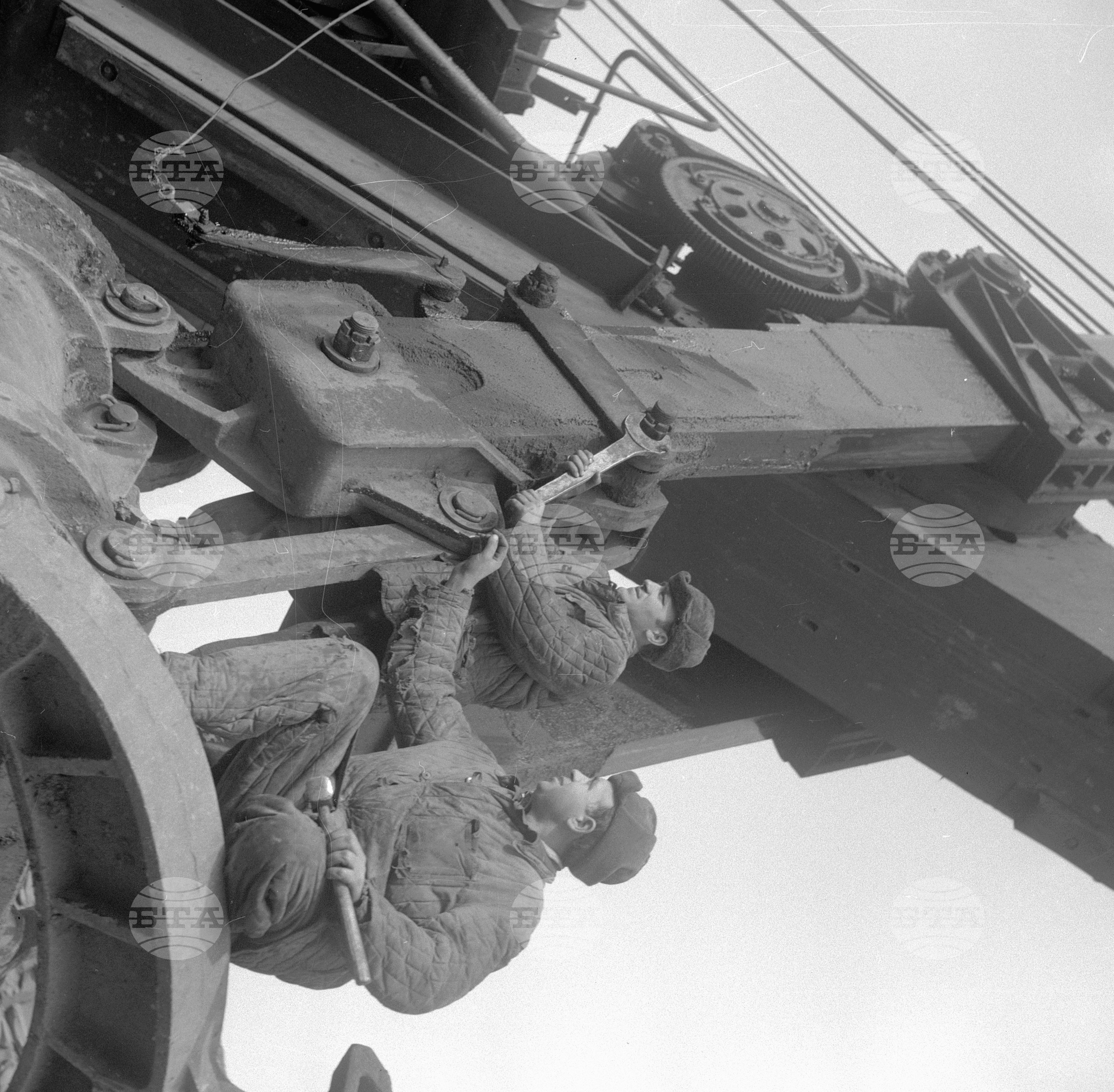 Рудник "Александър Миленов" в Перник - декември 1962 година
