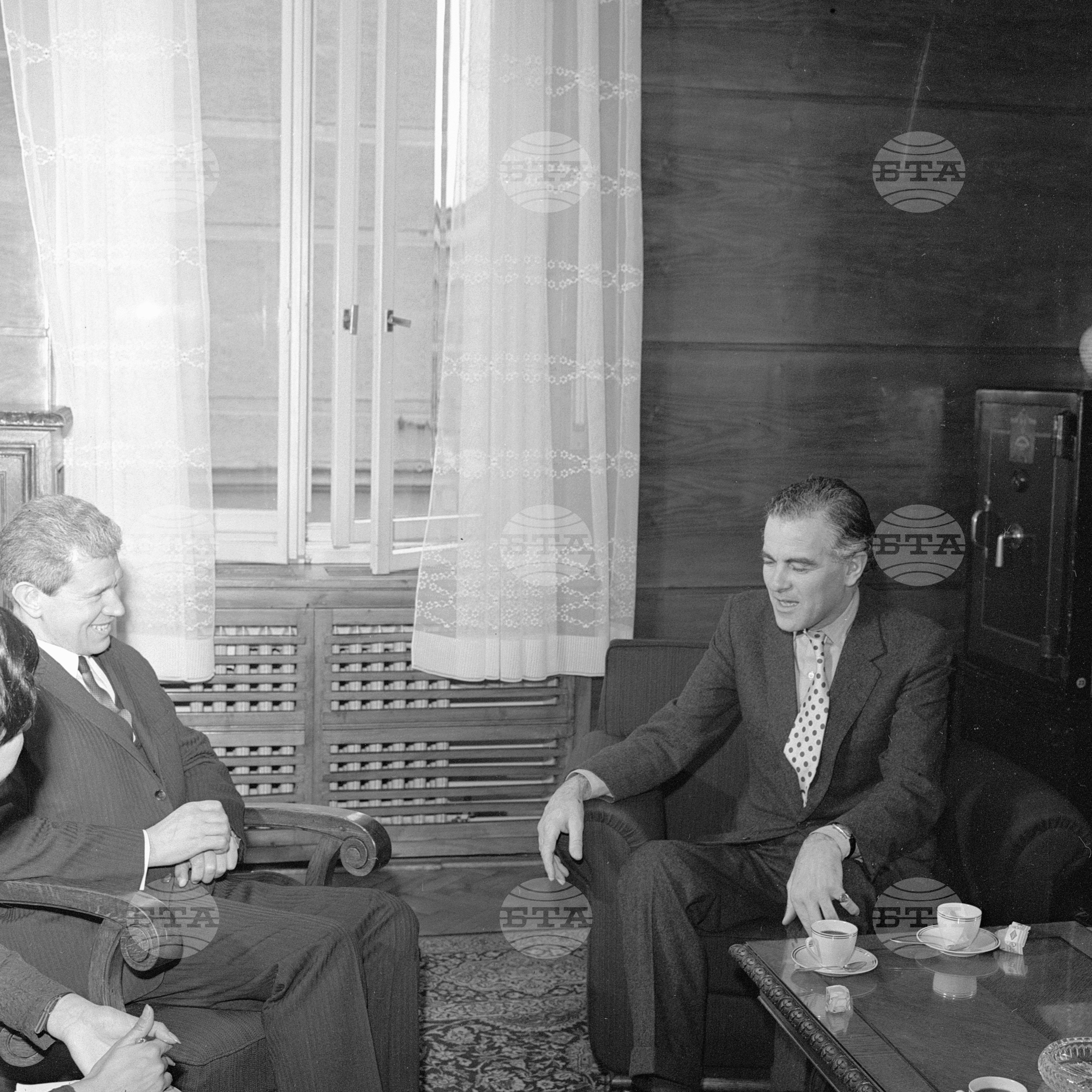 Среща между Ив. Башев и Антони Ройл