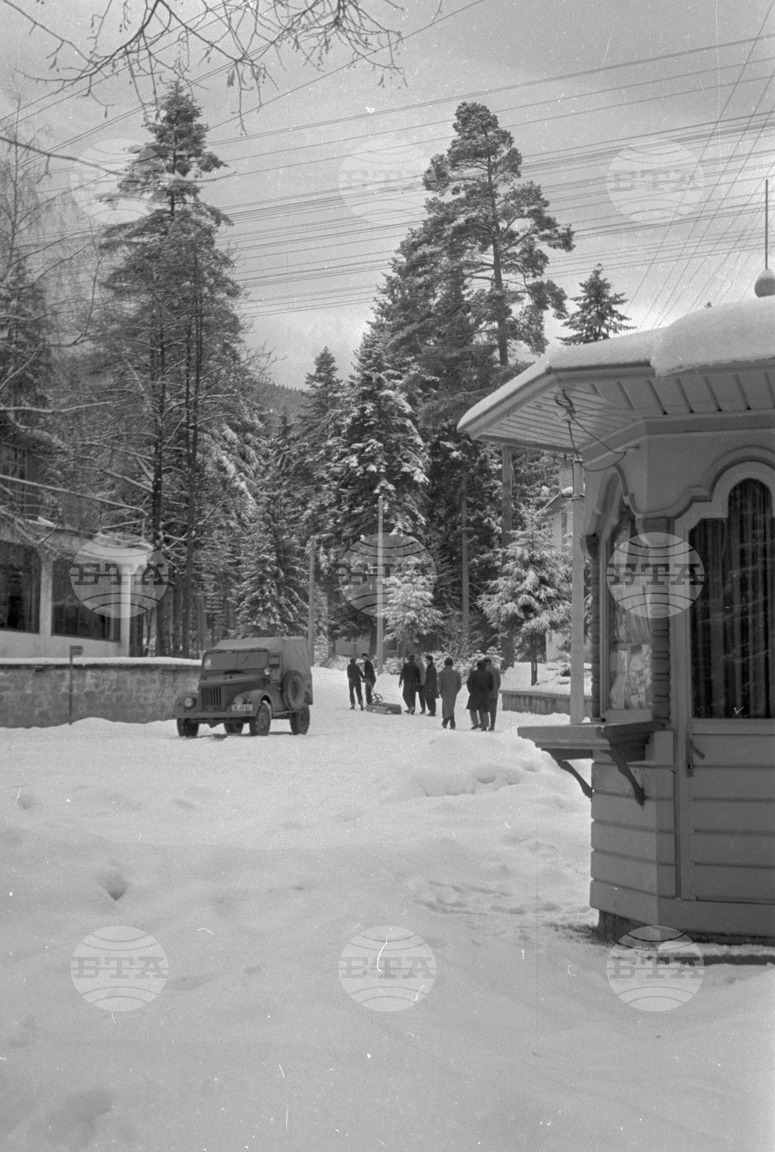Боровец през зимата