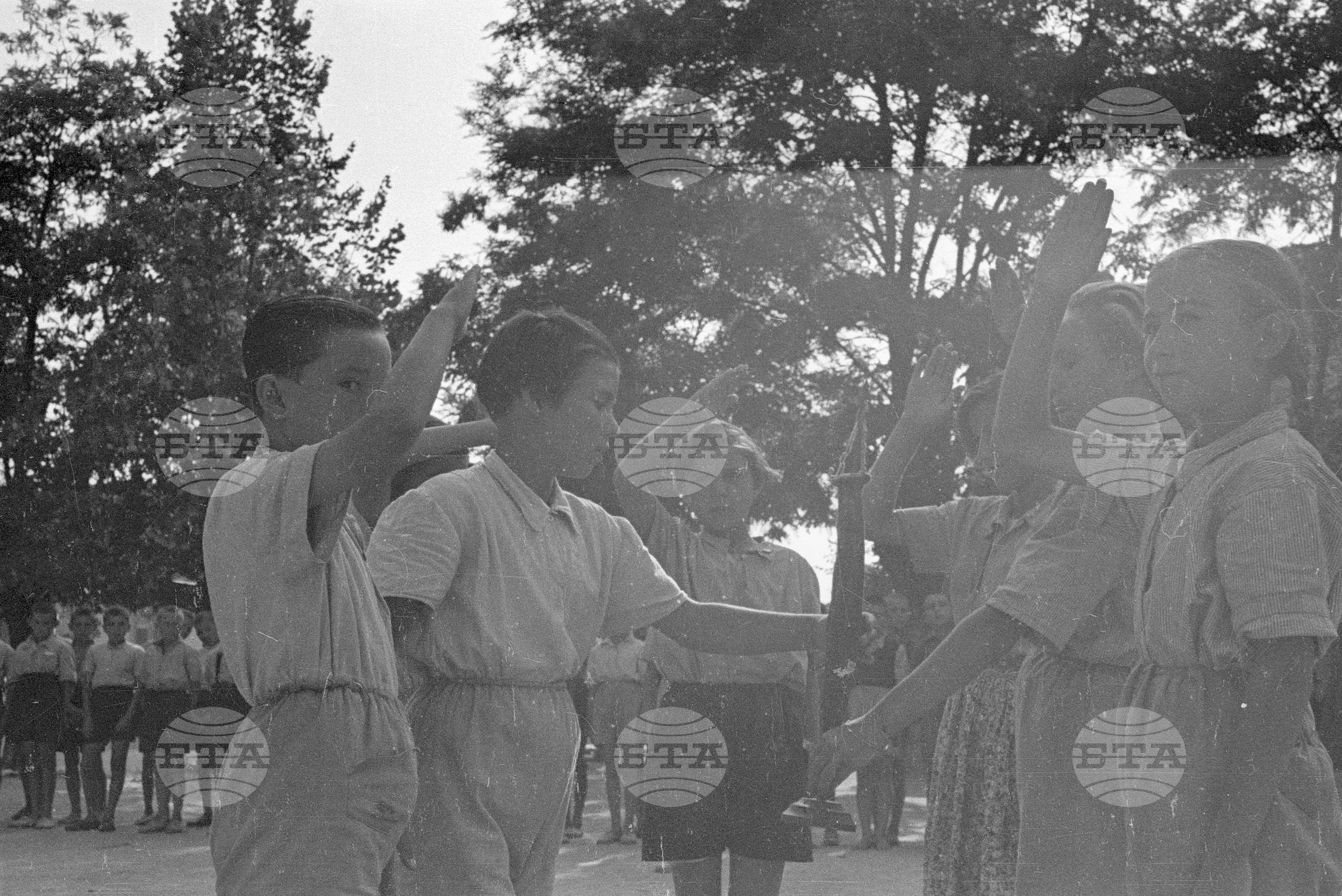 Пионерският дом в Пазарджик, 1951