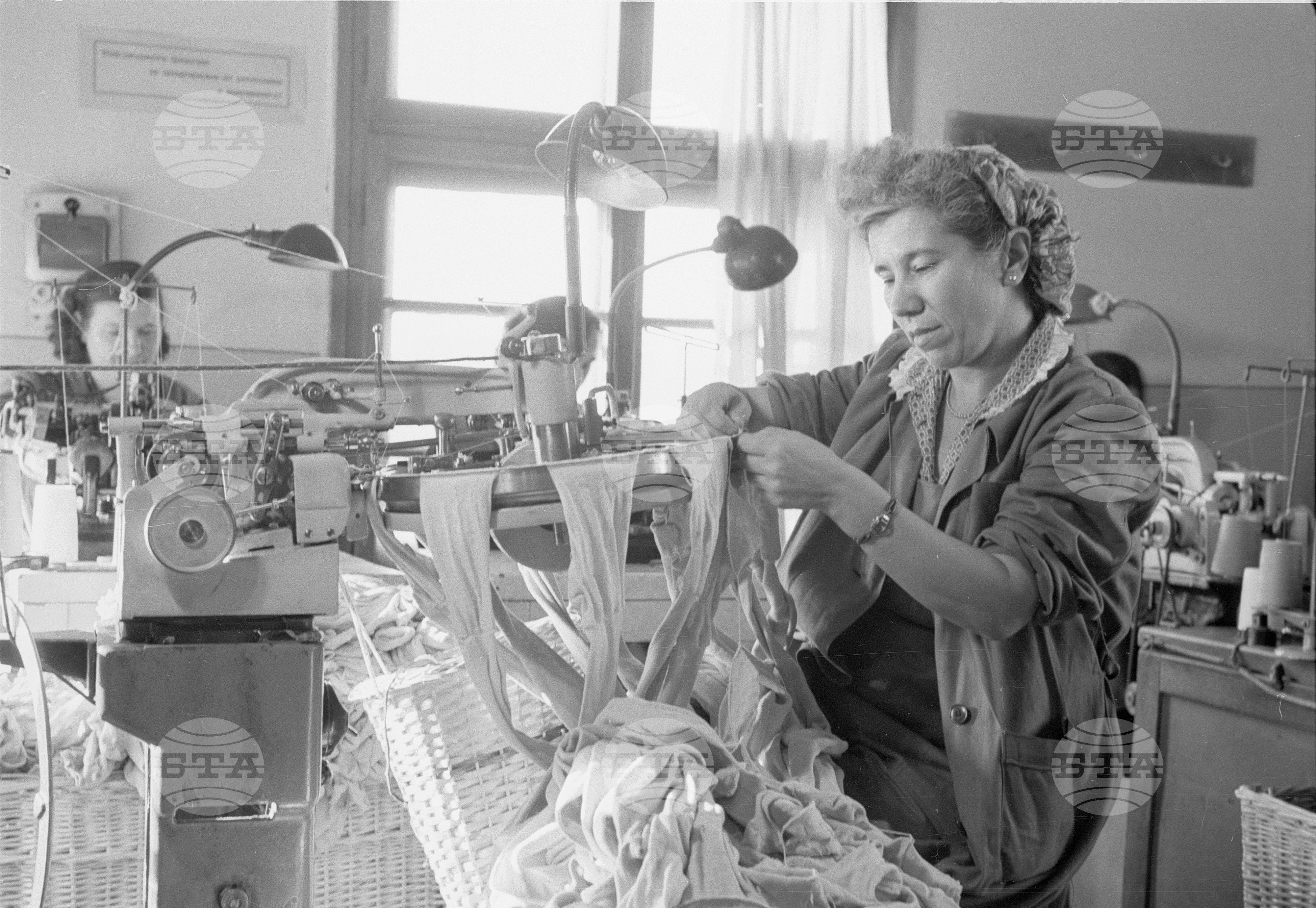 Чорапна фабрика "Йорданка Чанкова" в София - 1956 година