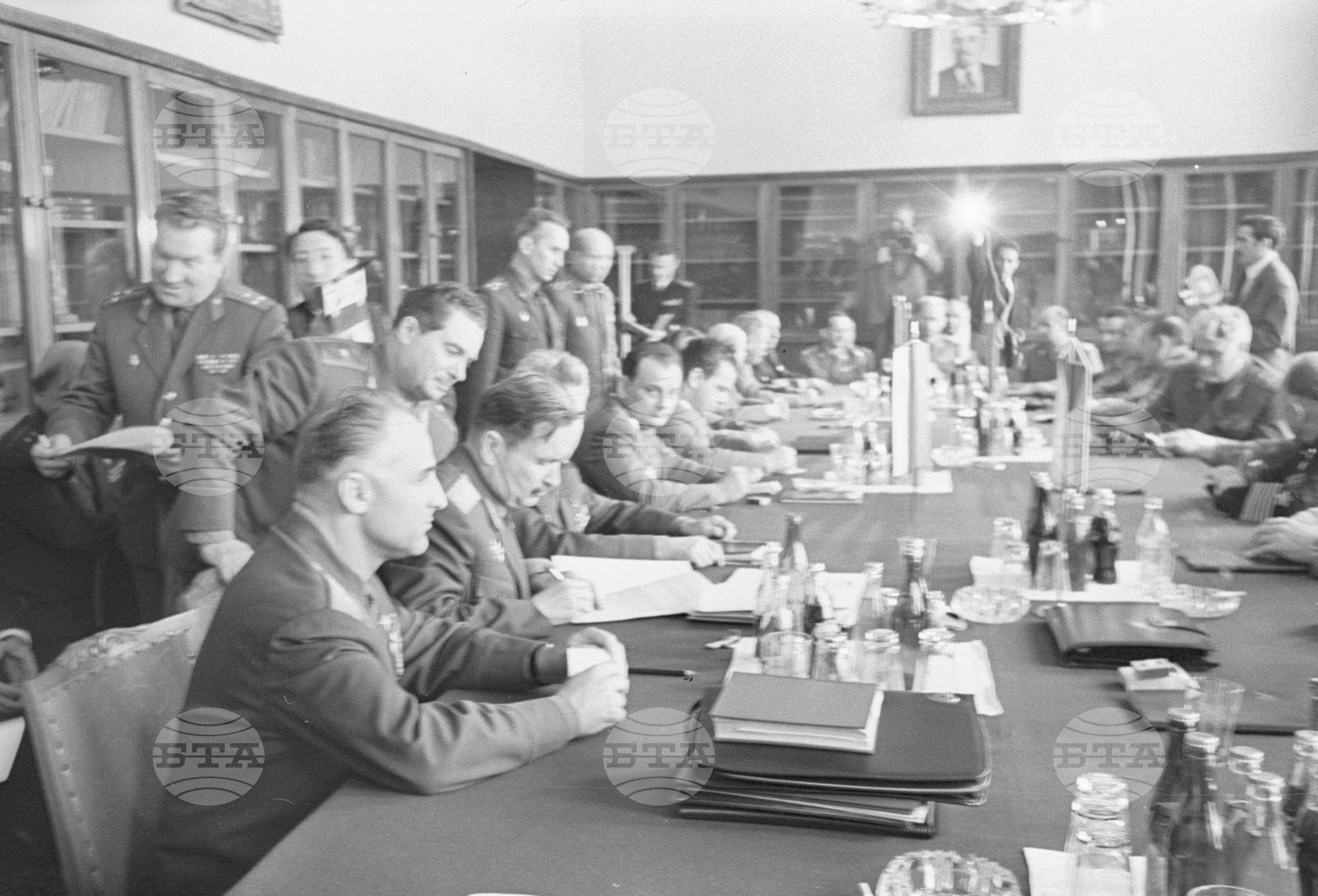 Заседание на комитета на министрите на страните - членки на Варшавския договор в София