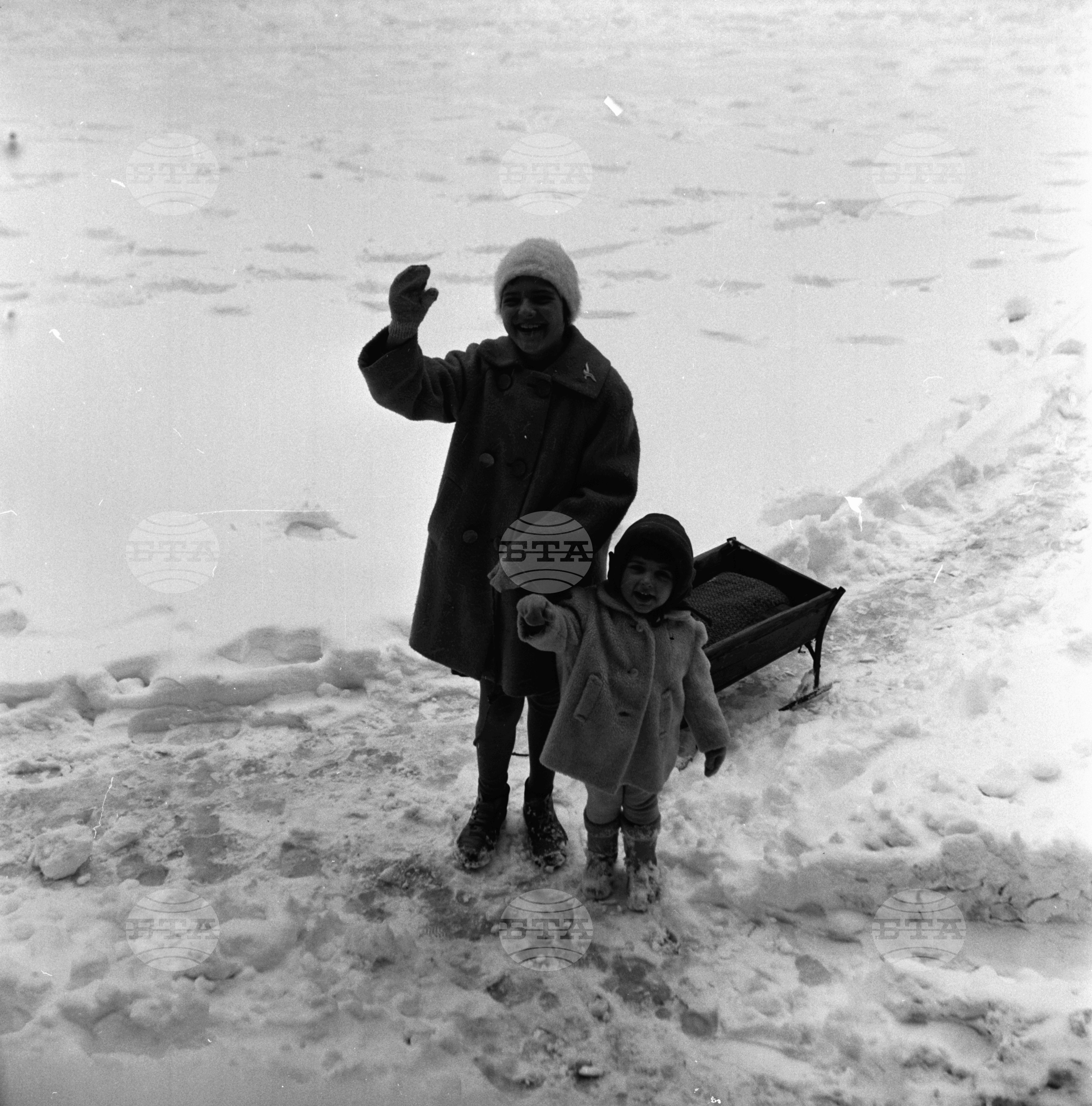 София в прегръдките на зимата - 1962 година