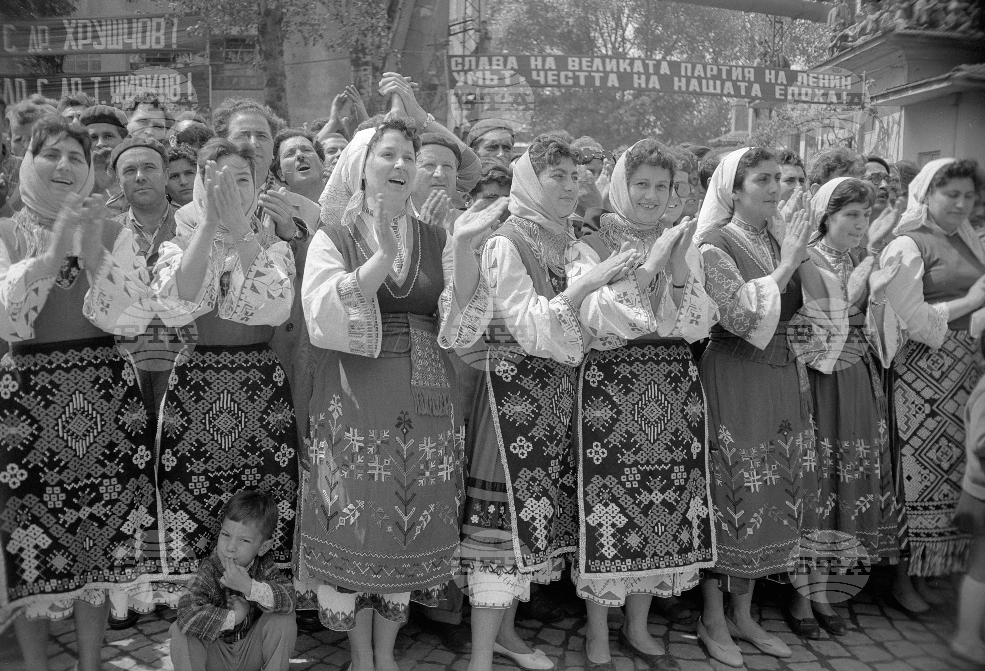 Посещение на Съветската партийно-правителствена делегация в корабостроителния и кораборемонтен завод "Георги Димитров" Варна