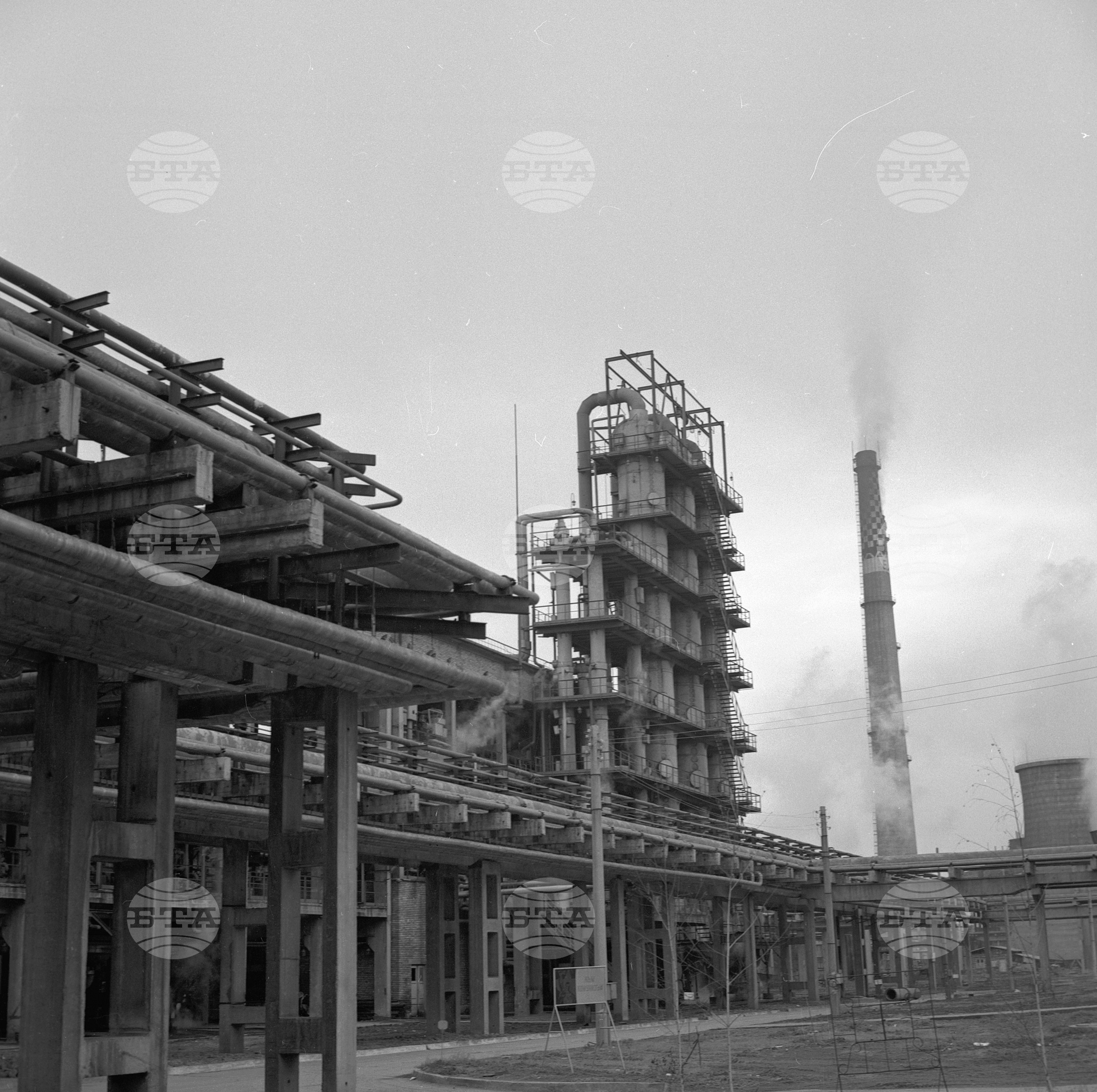 Азотноторов завод (АТЗ) Стара Загора 1970 година