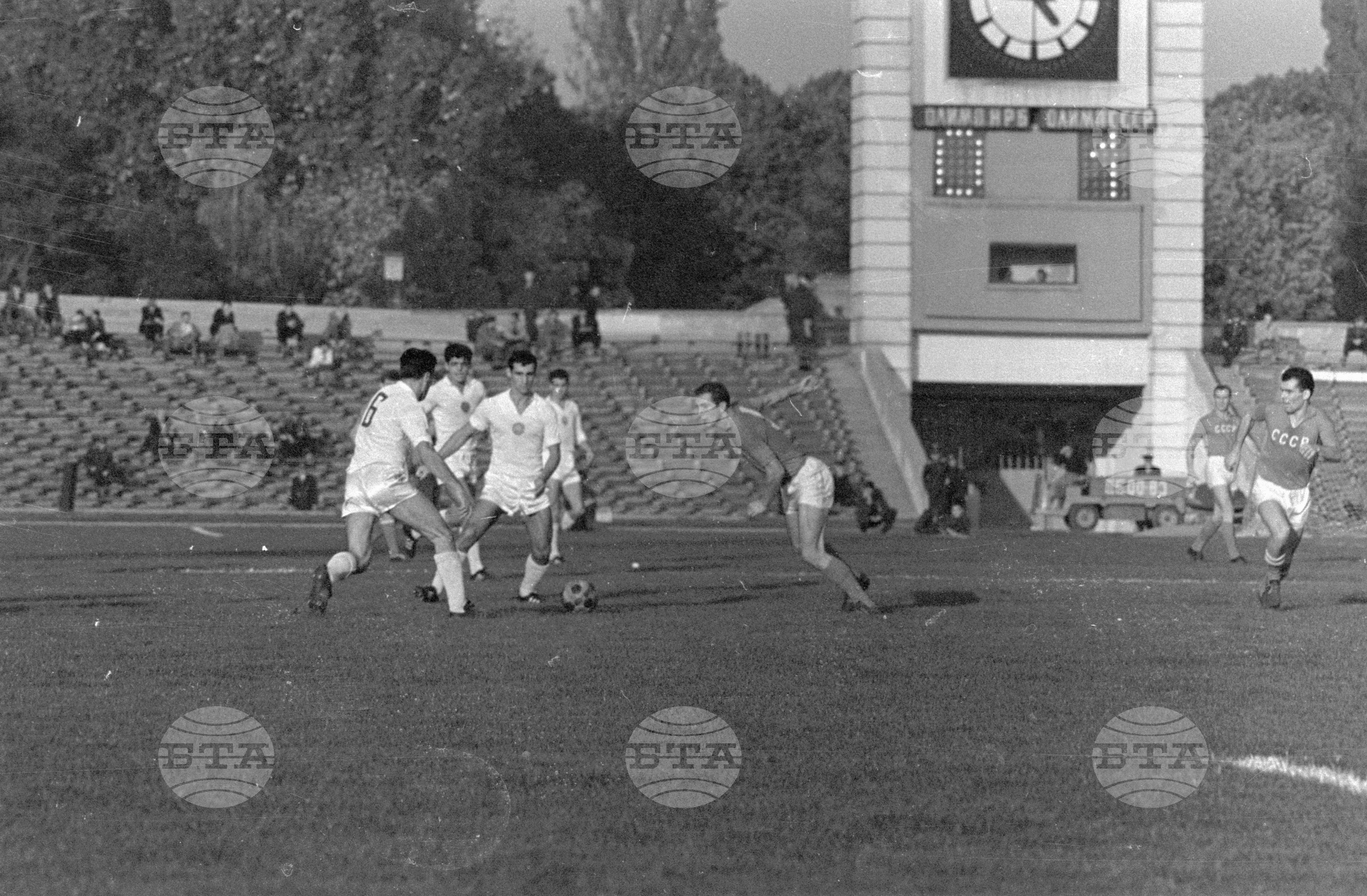 Срещата по футбол между България и Франция - 1963 година
