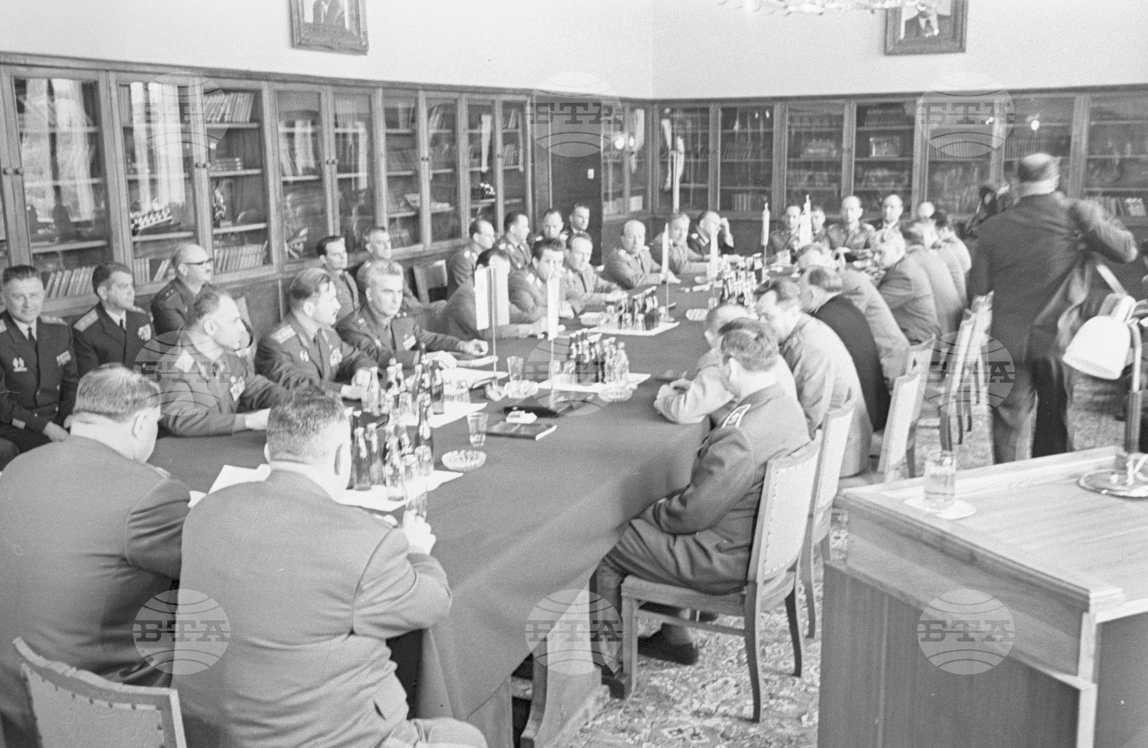Заседание на комитета на министрите на страните - членки на Варшавския договор в София