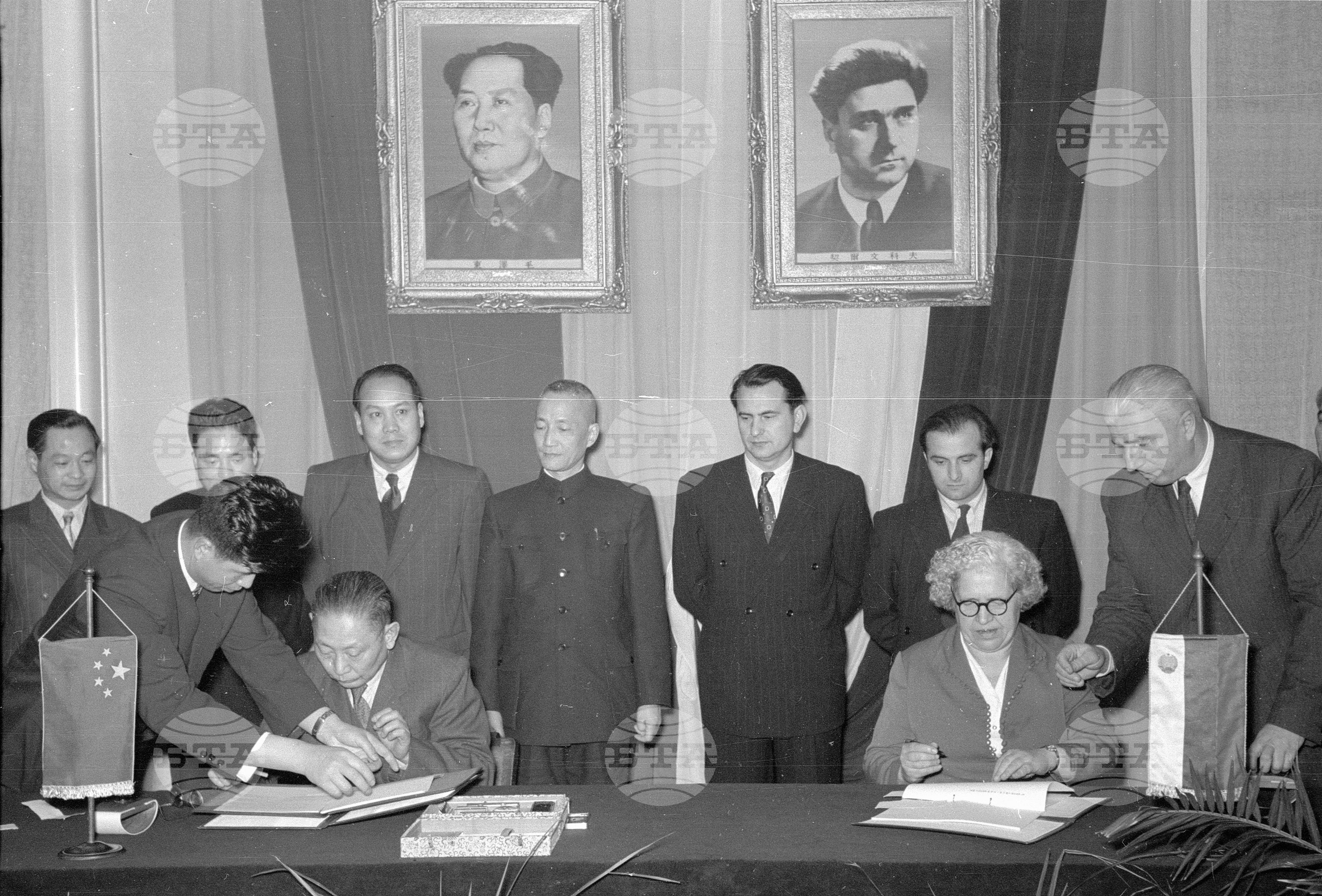 Подписване на план за културно сътрудничество между Народна Република България и Китайската Народна Република