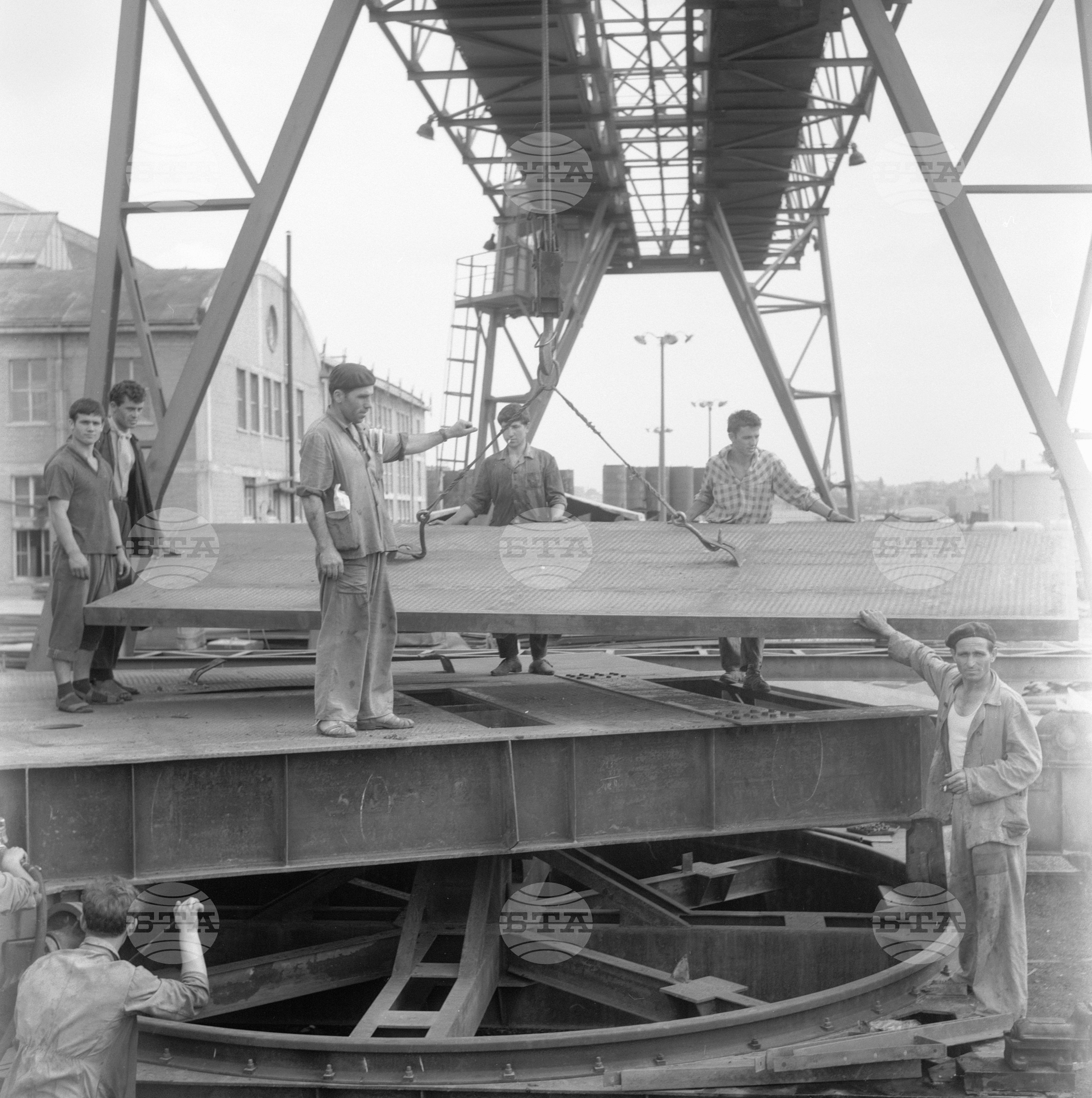 Корабостроителен завод - Русе - 1963