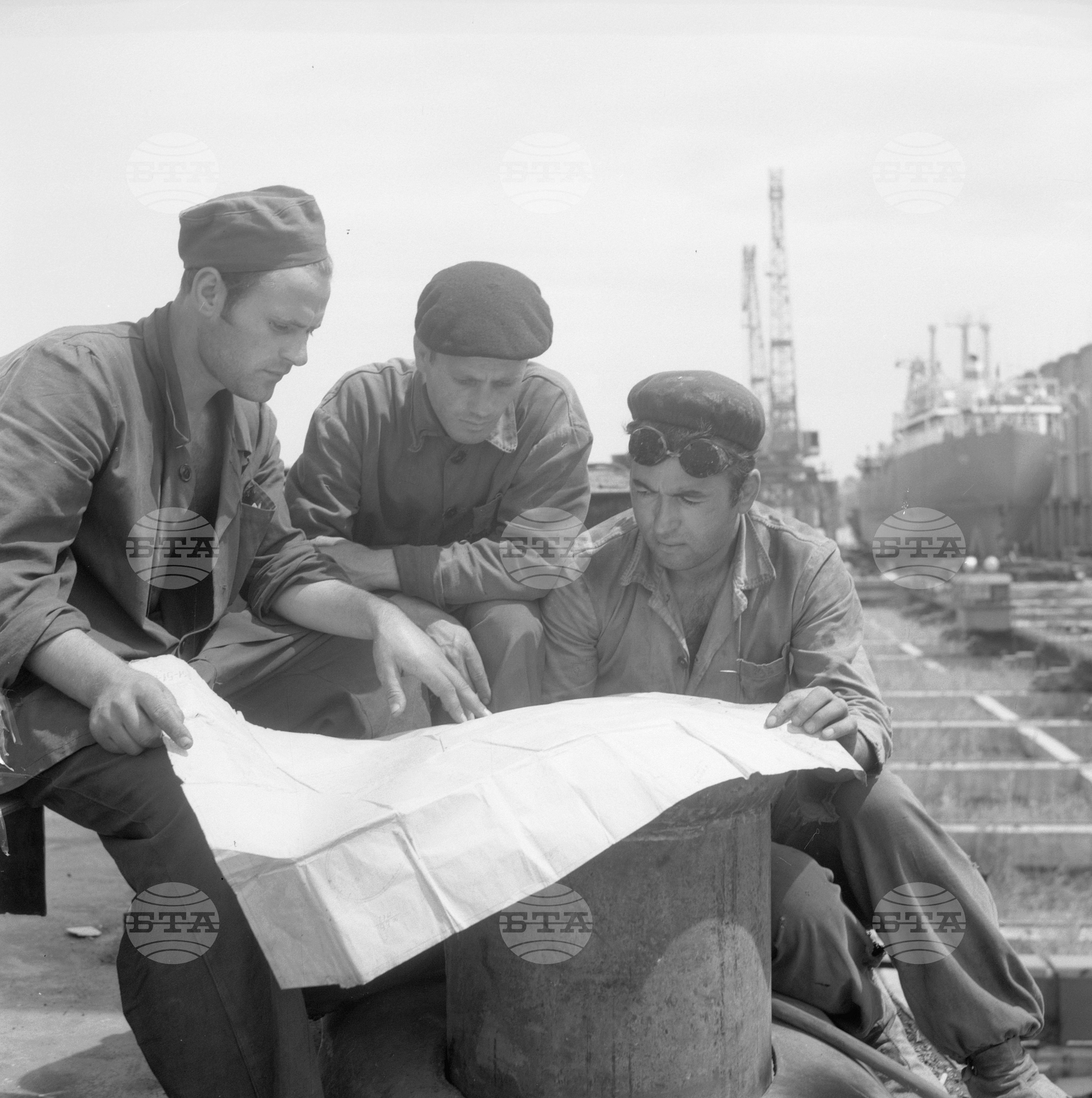 Корабостроителен завод - Русе - 1963