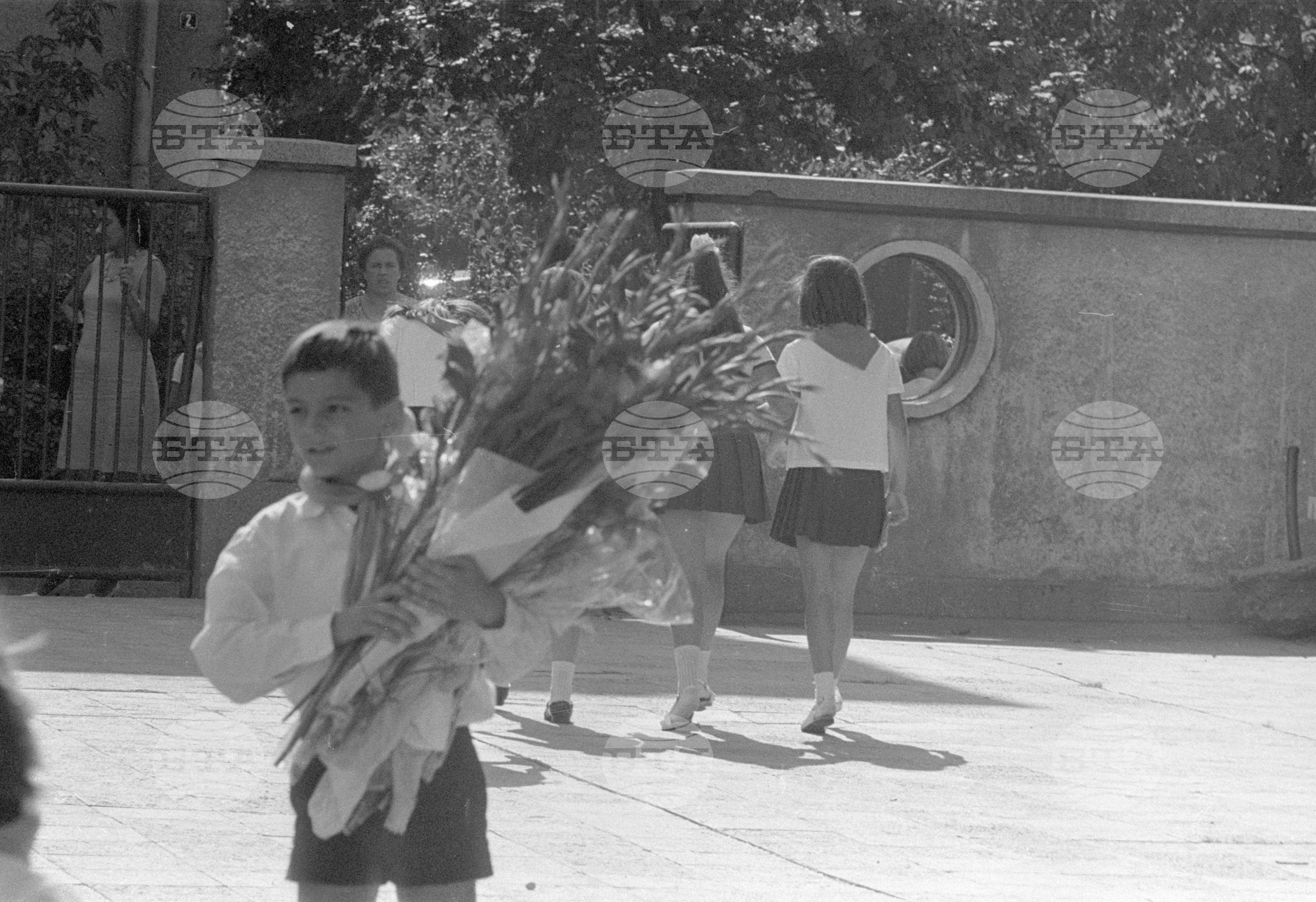 Първи учебен ден в училище "Вл. И. Ленин"