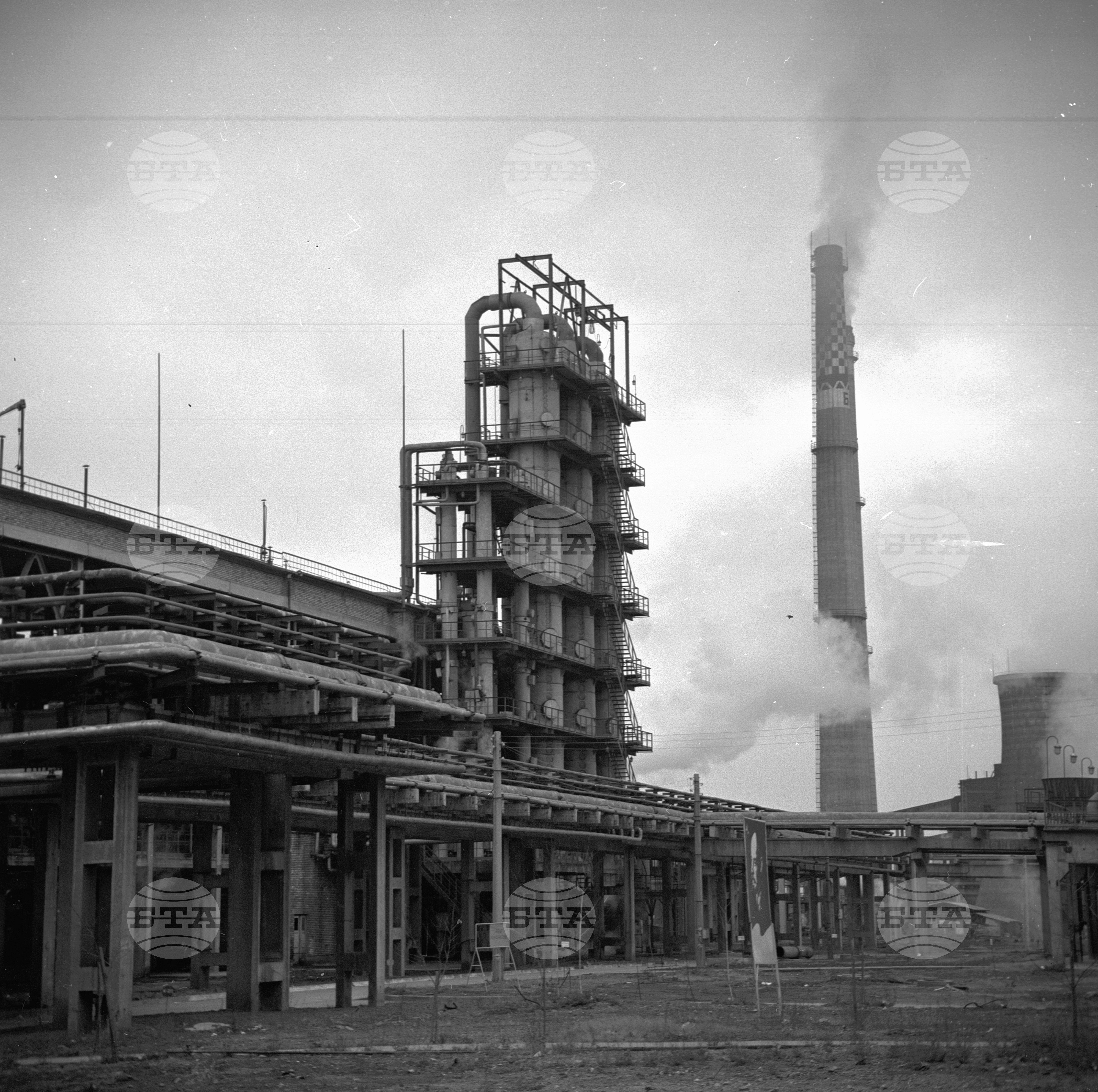 Азотноторов завод (АТЗ) Стара Загора 1970 година