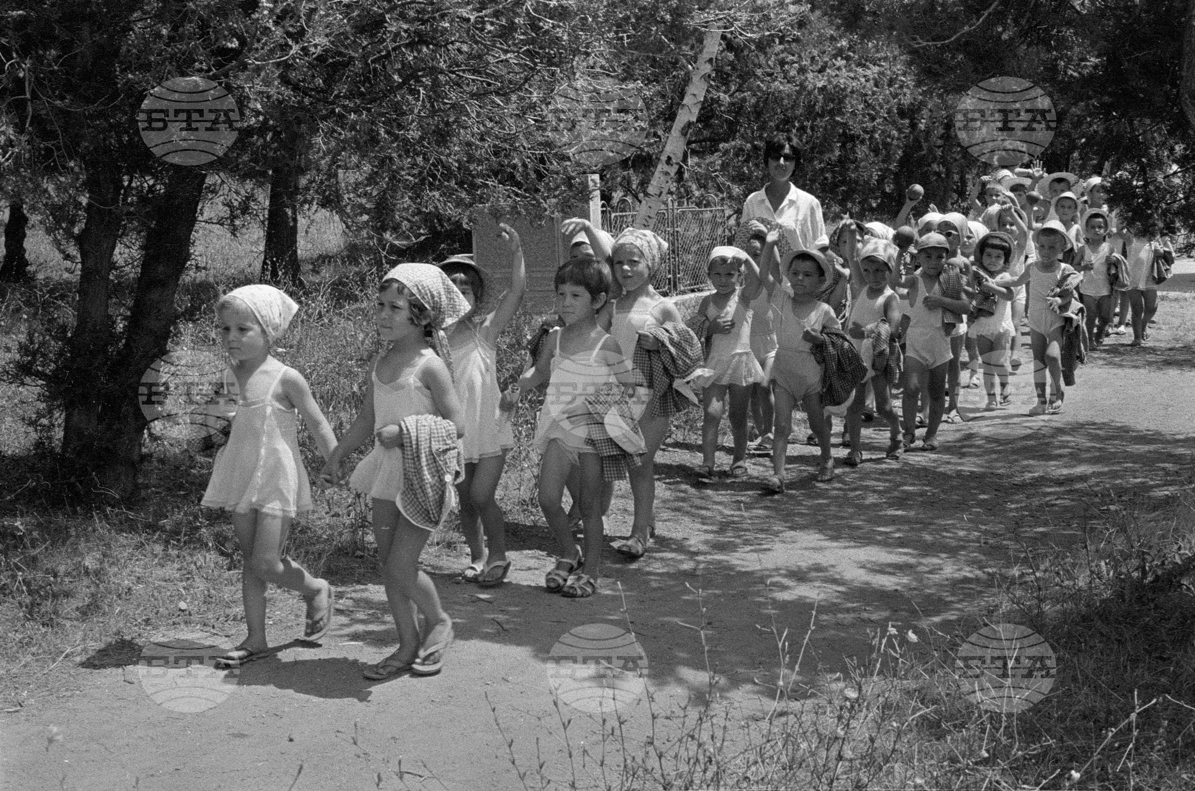 В детската градина село Каблешково, Бургаски окръг