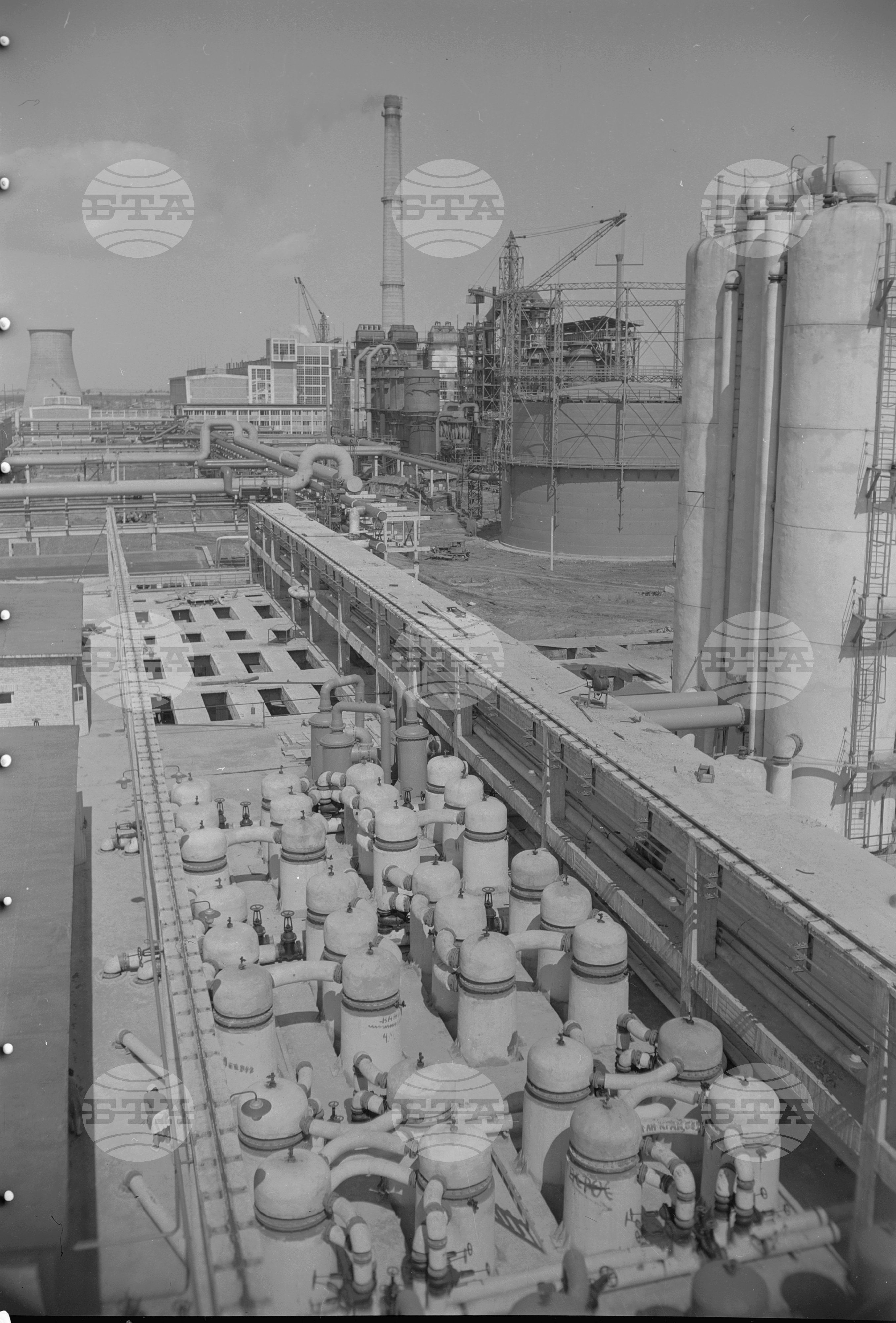 Азотно-торовият завод край Стара Загора