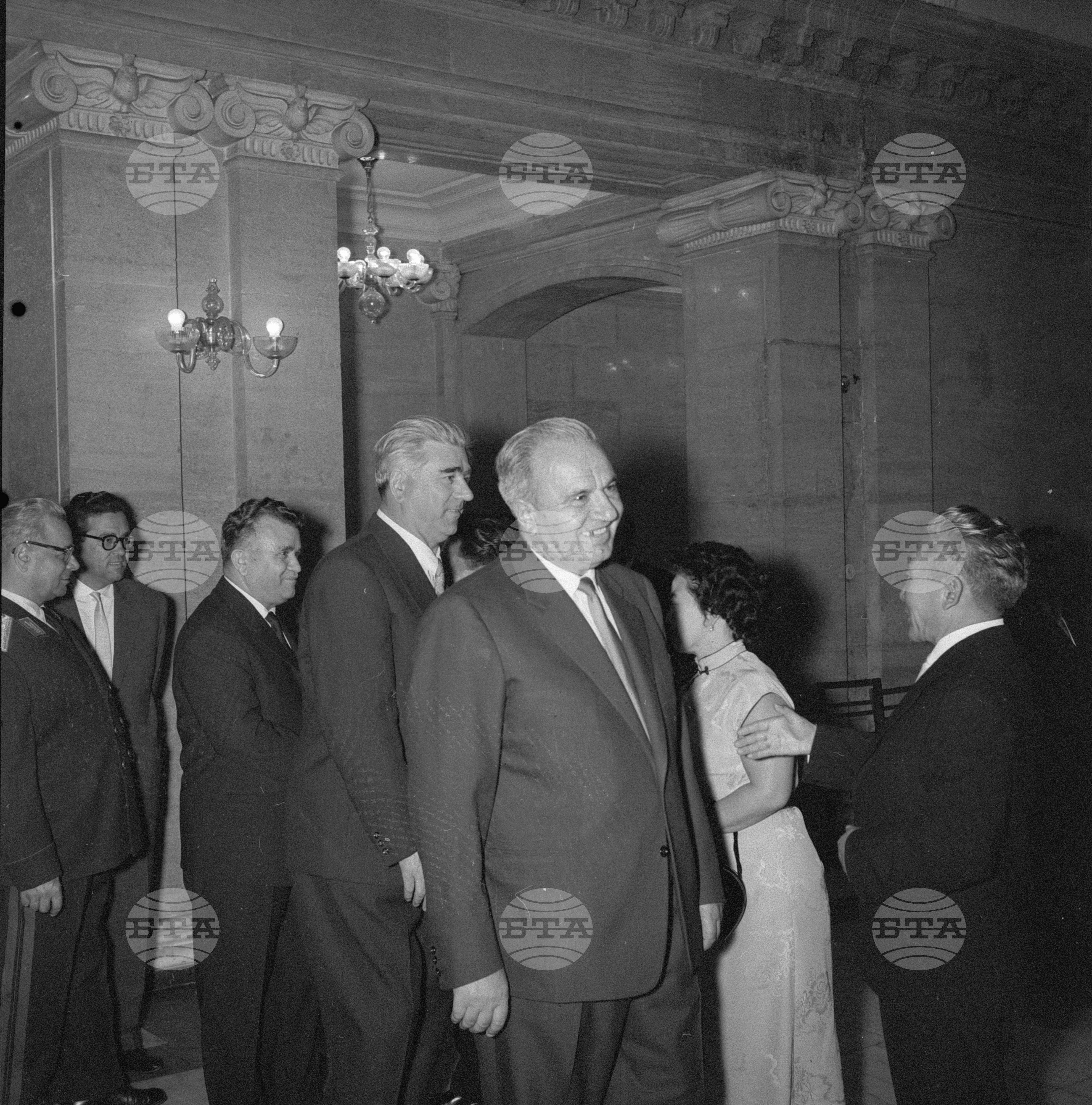 Прием по случай 40-годишнината на народната революция в Монголия