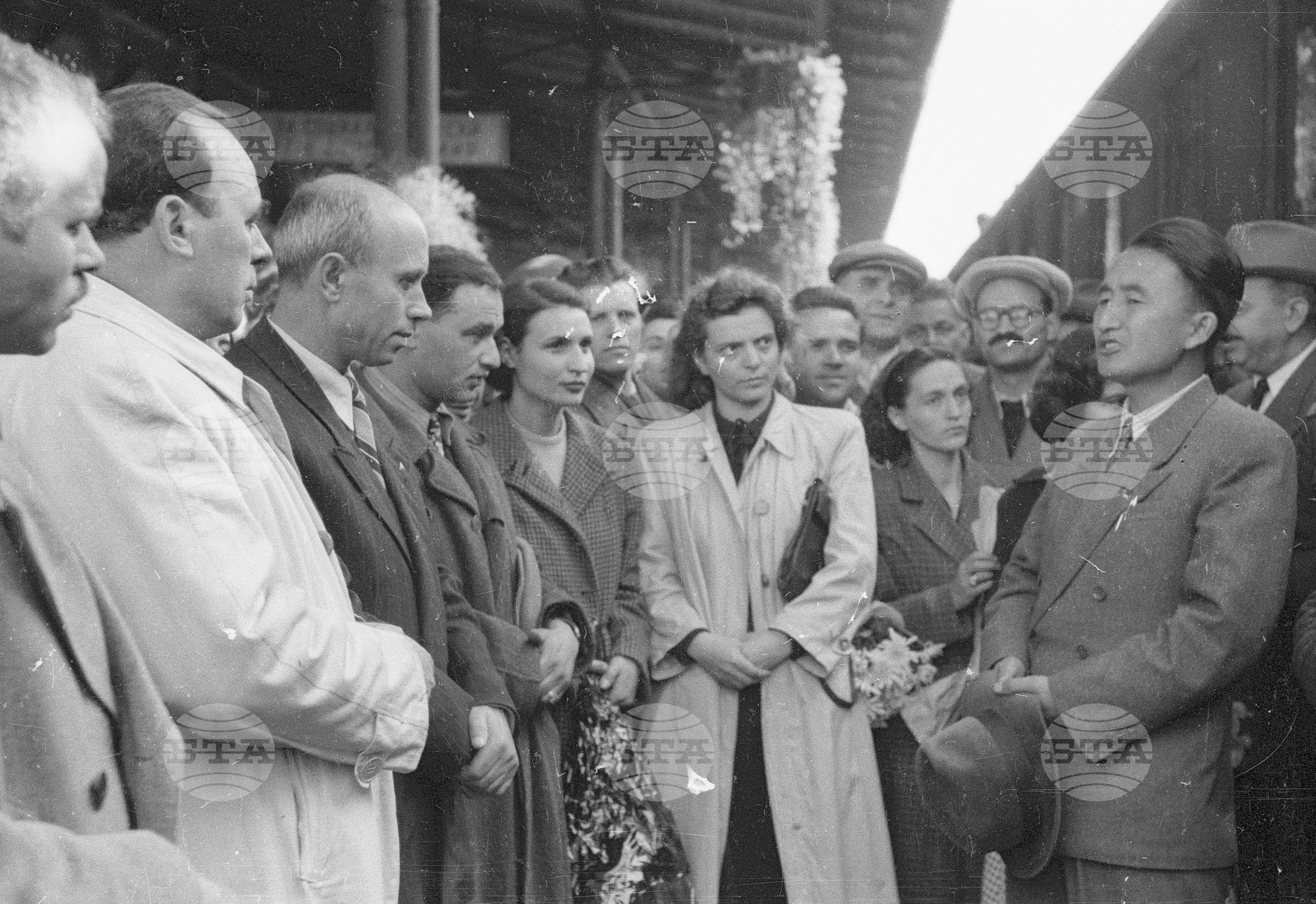 Корейски ансамбъл в Пловдив, 1951
