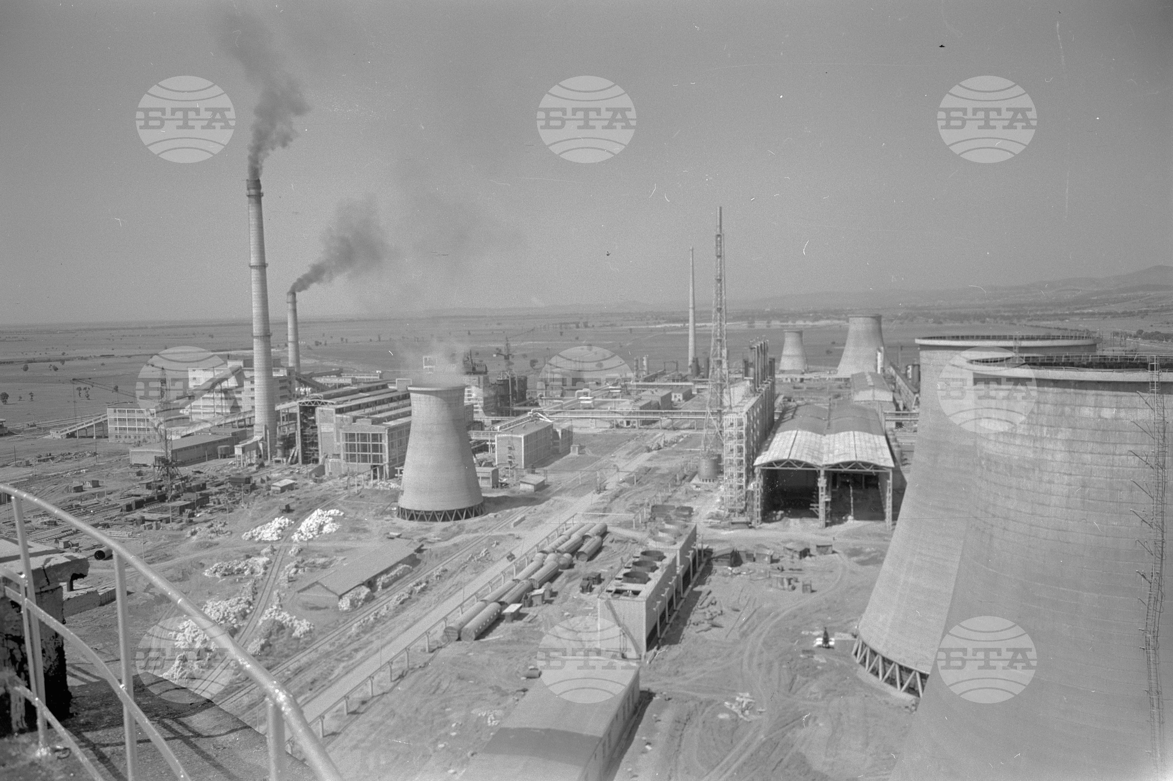 Азотно-торов завод край Стара Загора-1963