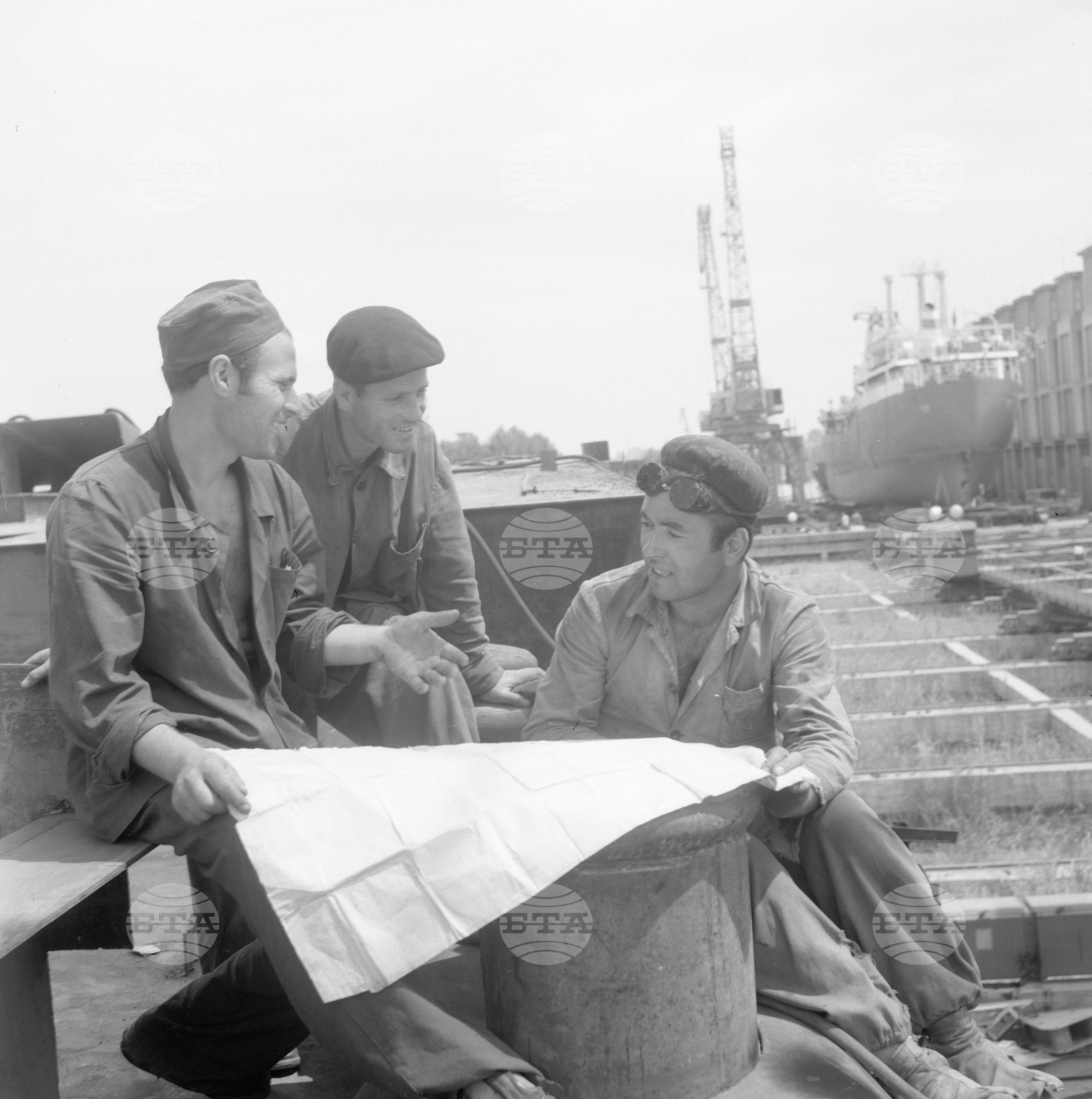 Корабостроителен завод - Русе - 1963