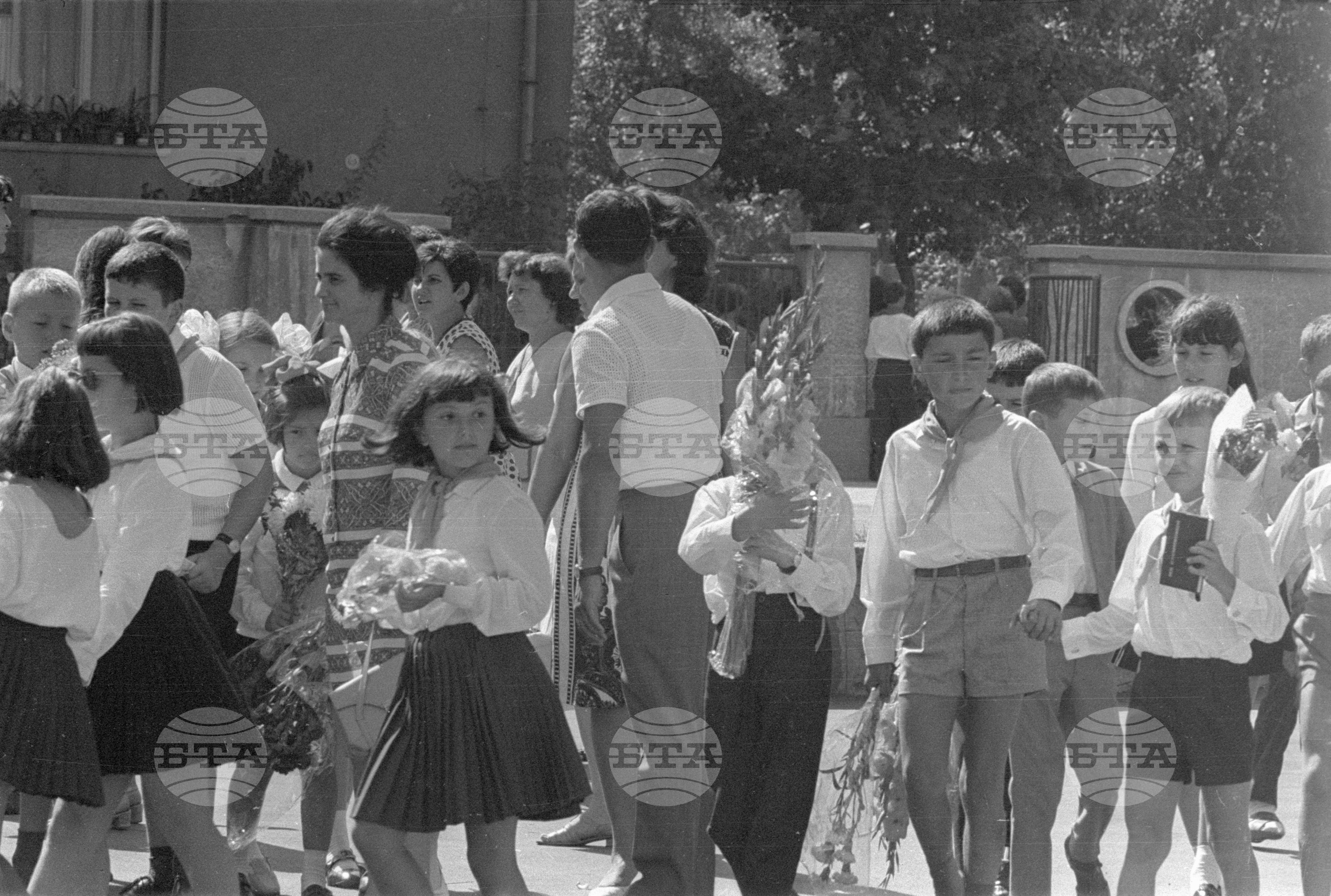 Първи учебен ден в училище "Вл. И. Ленин"