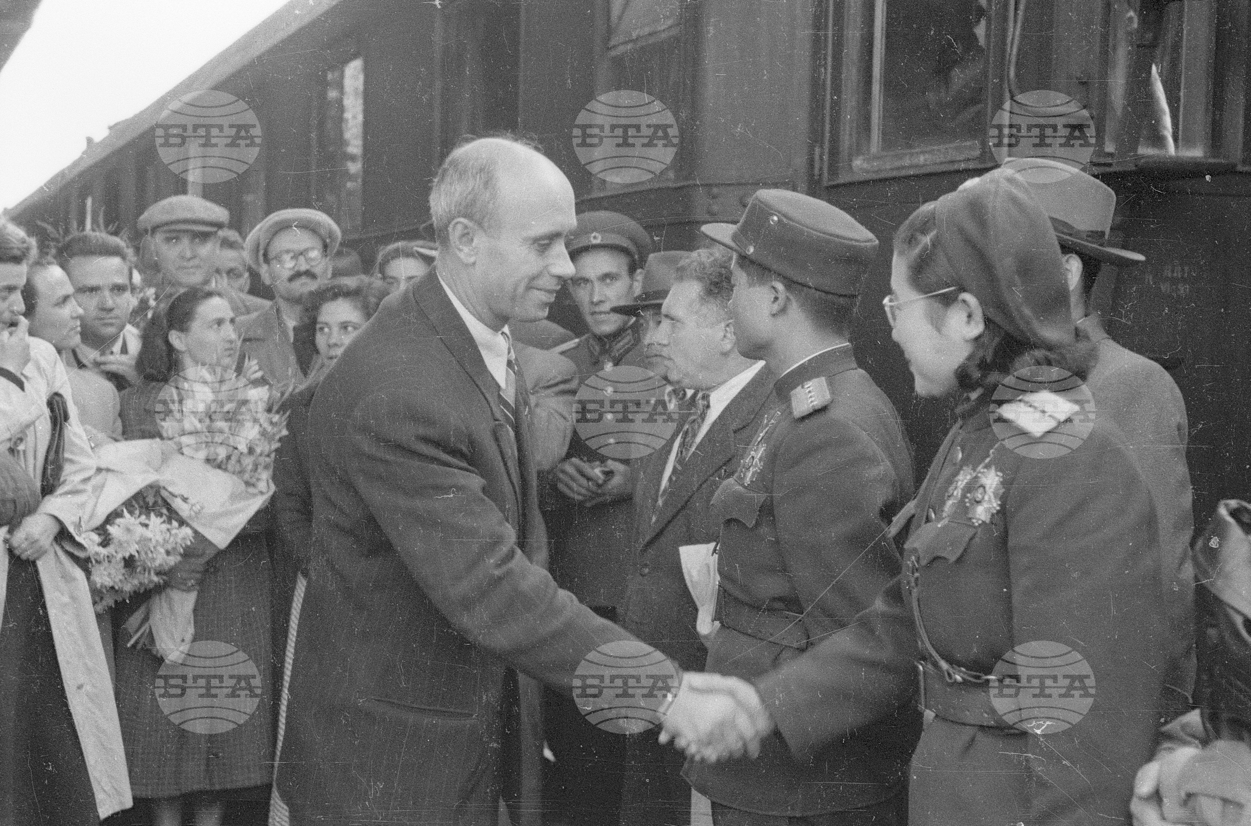 Корейски ансамбъл в Пловдив, 1951